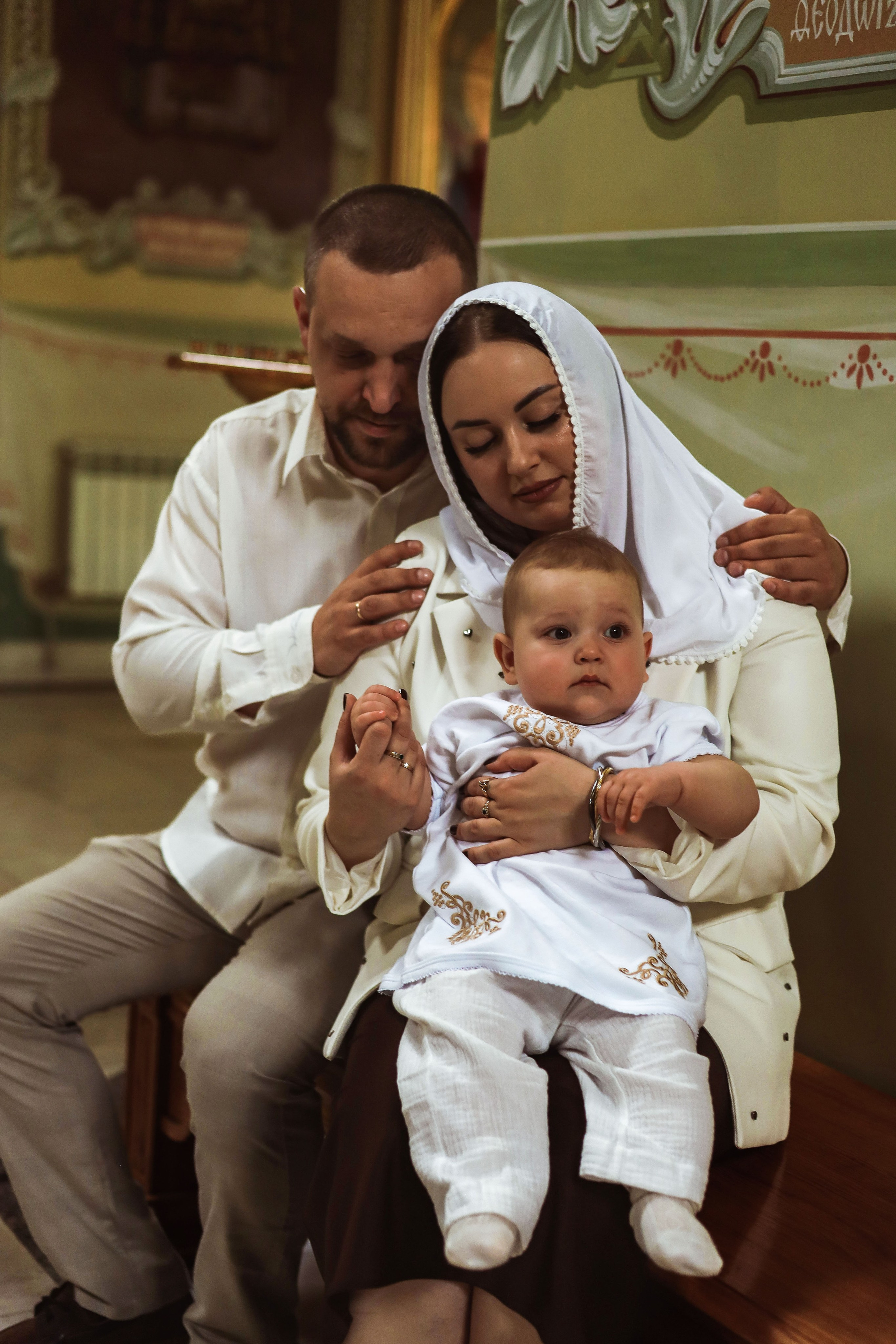 Таинство крещения. Фотограф новорожденных Саратов