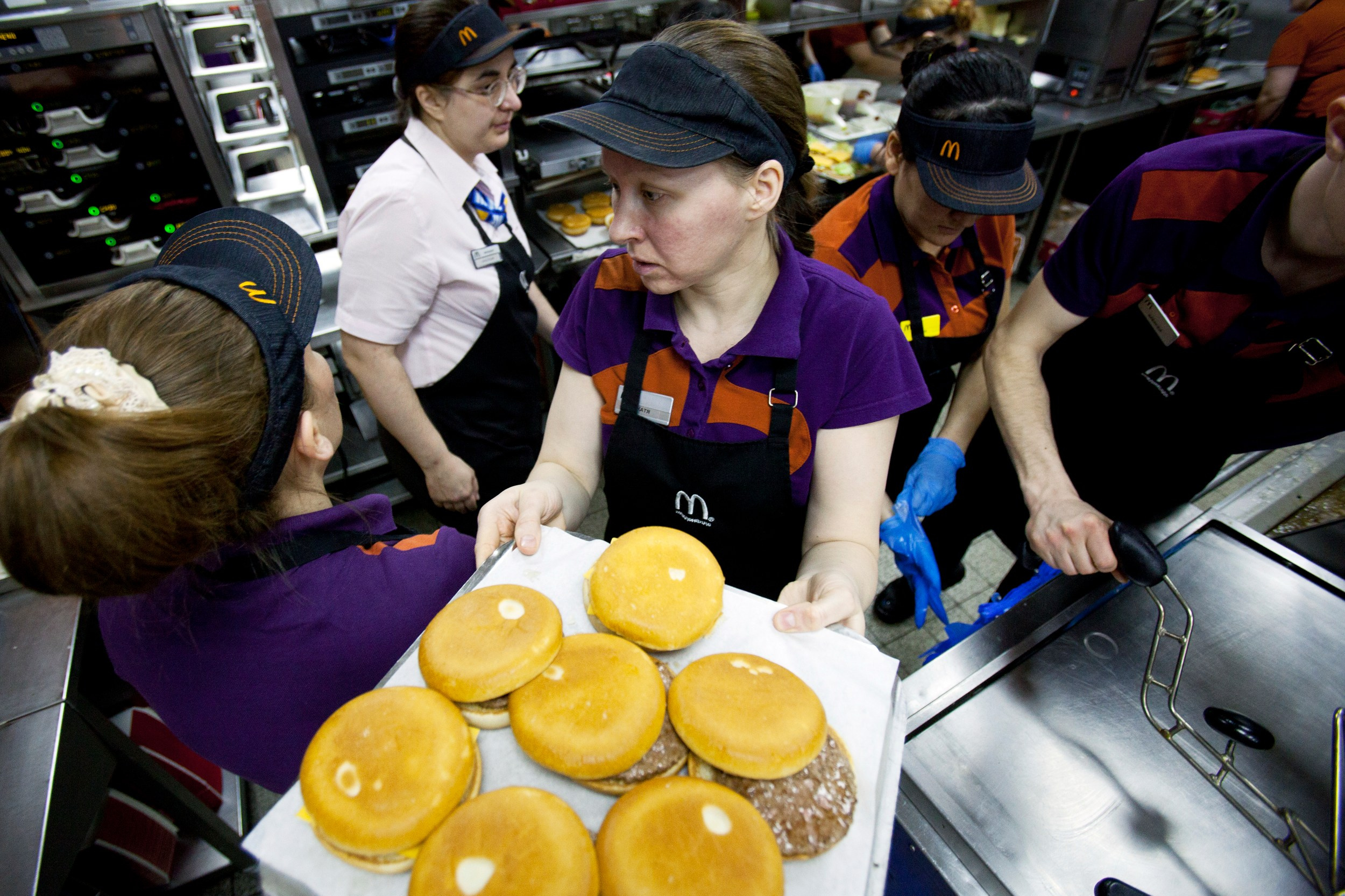 McDonalds. Pavel Golovkin