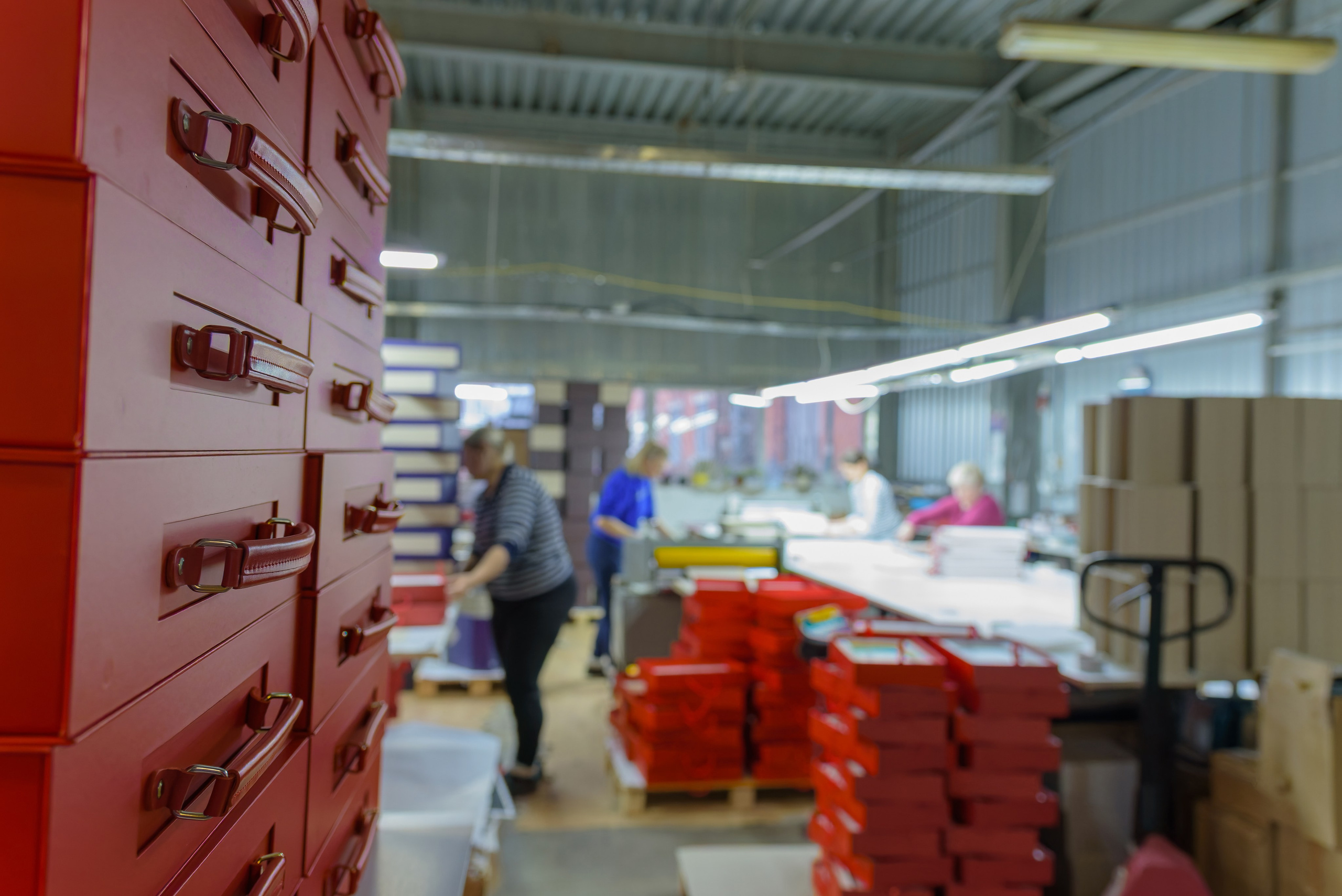 Производственные цеха компании «Маркетри». Fotolux