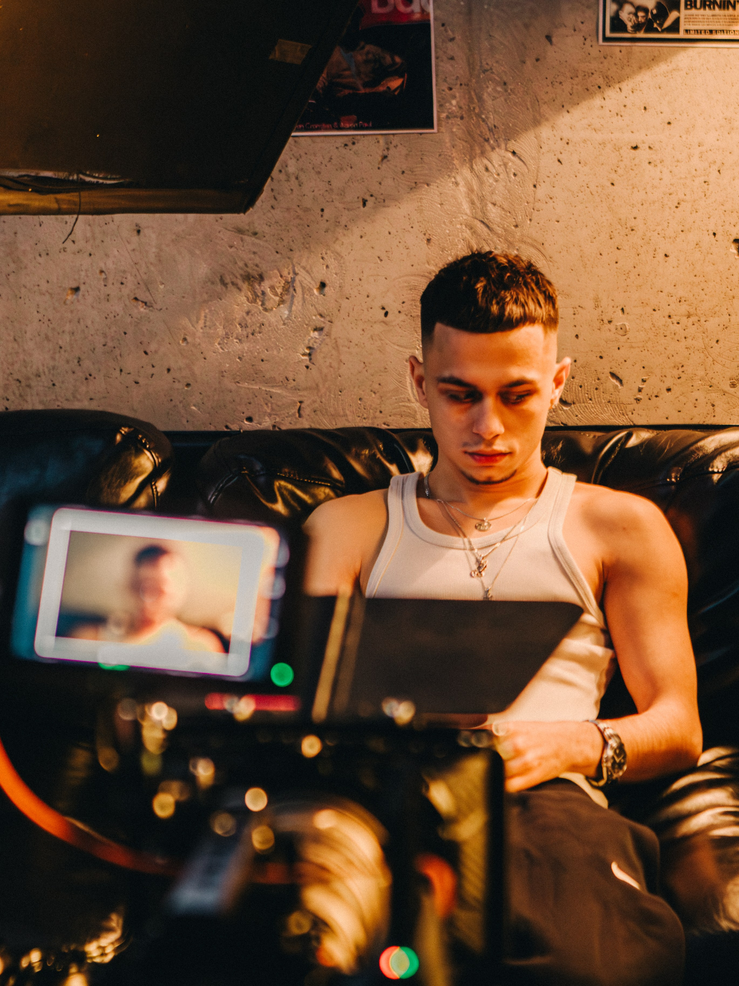 Бэкстейдж клипа HallelujahSerq. Фотограф Москва