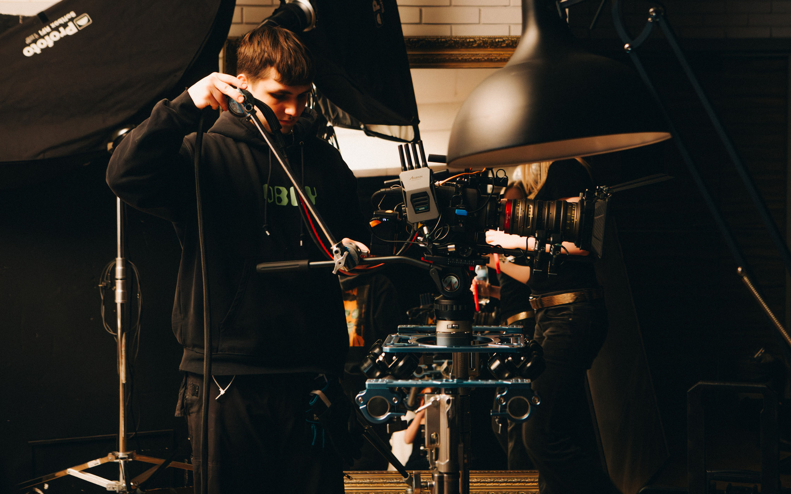 Бэкстейдж клипа HallelujahSerq. Фотограф Москва