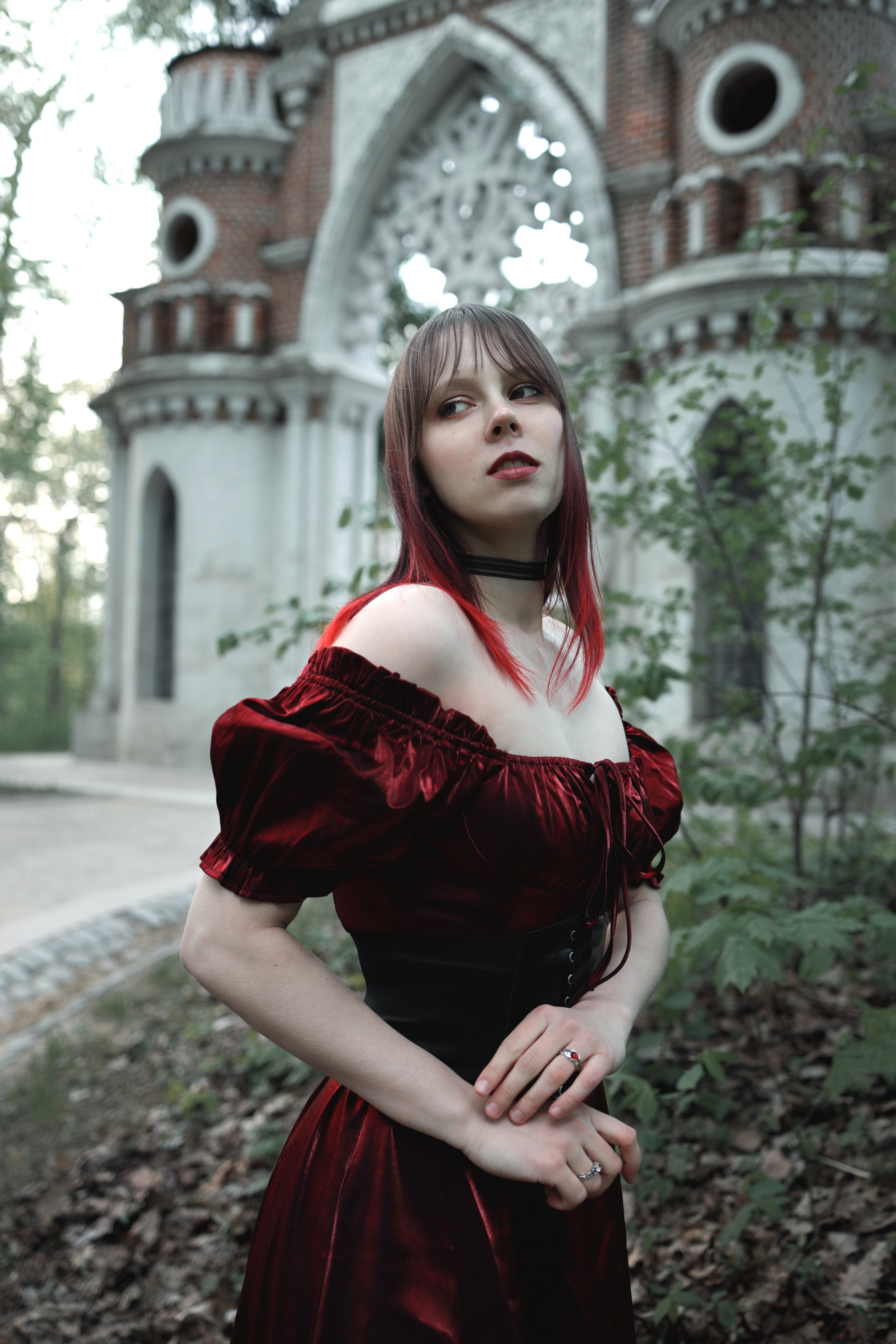 Jungfrau in Rot. Арт-фотограф. Coffelisk