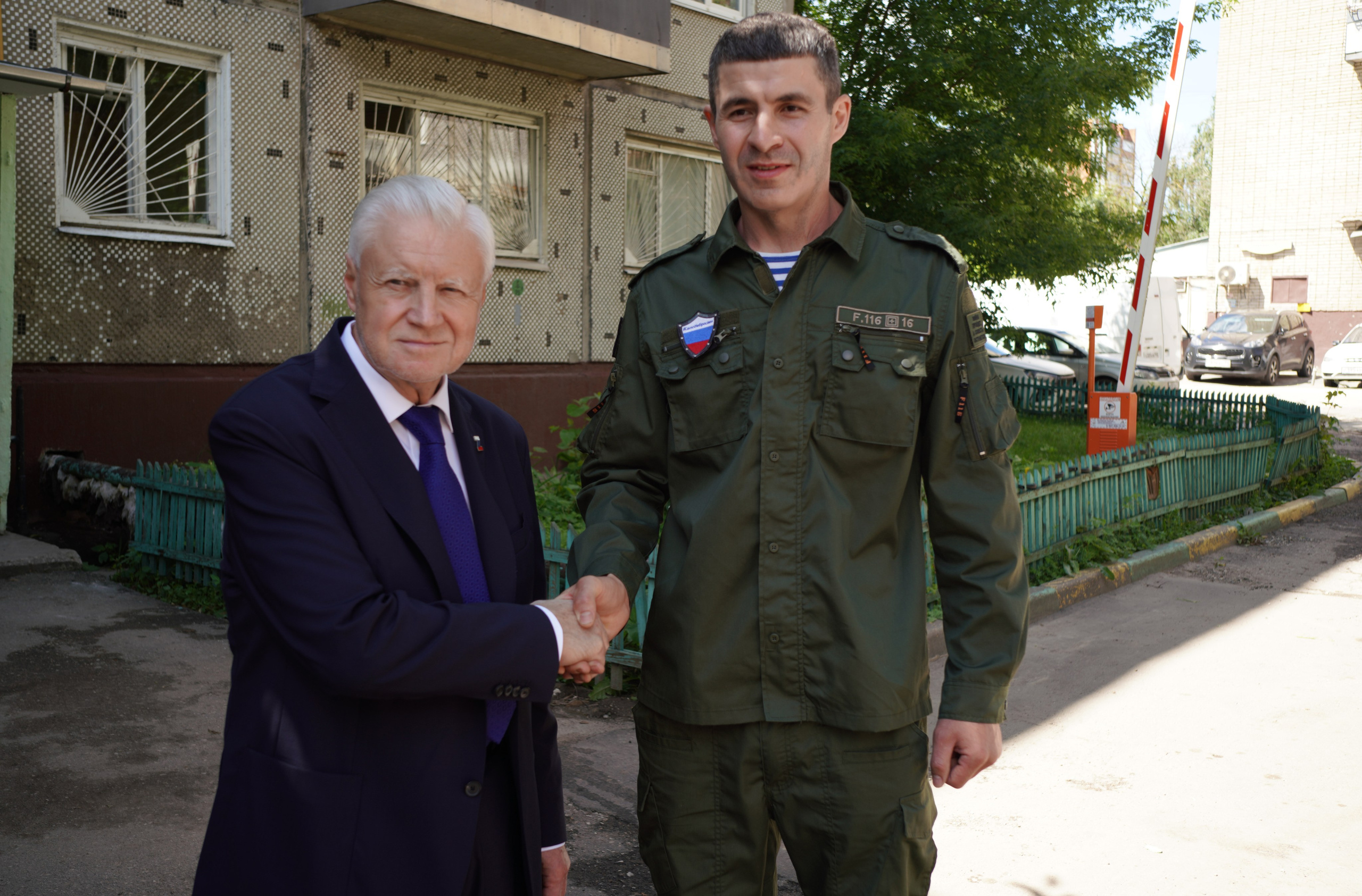 Визит лидера партии Справедливая Россия Миронова С. М. в г. Тулу. Фотограф в Туле — Борисов Николай