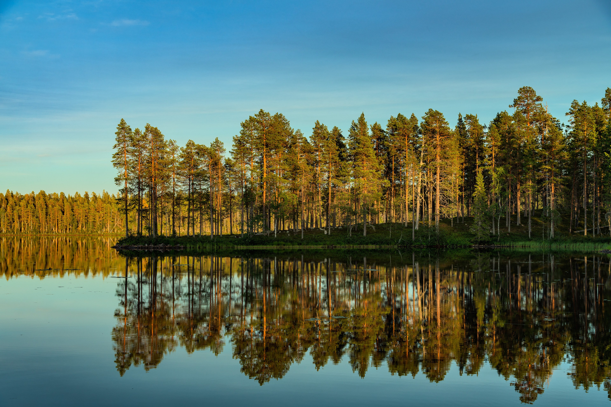 Озера Soppana. Северные Ночи