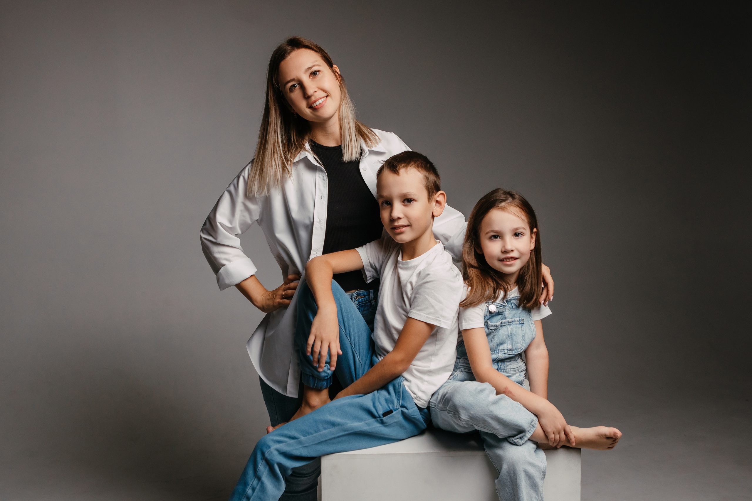 Мама и детки. Фотограф Новороссийск