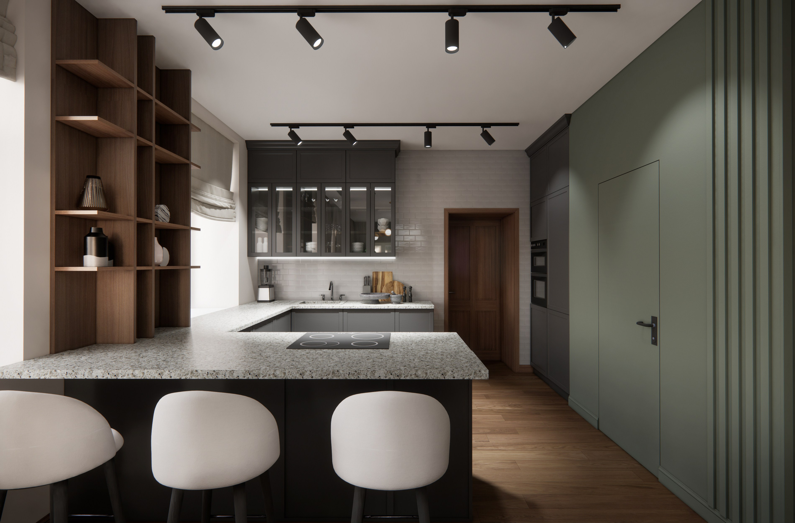 Квартира М. Дизайн интерьеров Краснодар