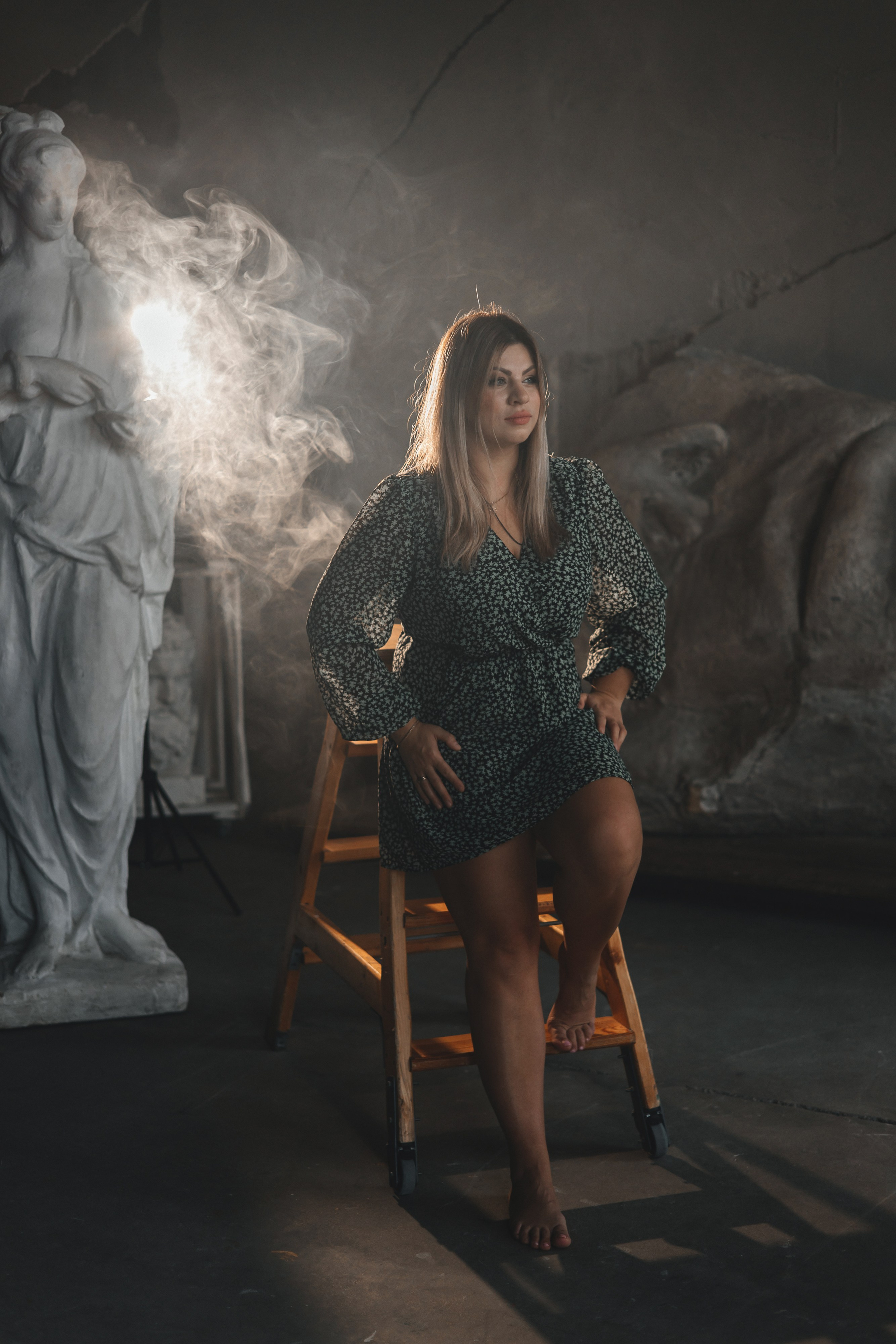 Женская фотосессия, индивидуальная съёмка, студийный портрет. Свадебный фотограф, Екатерина Малова. Фотосессии. Съемка в Спб и ЛО