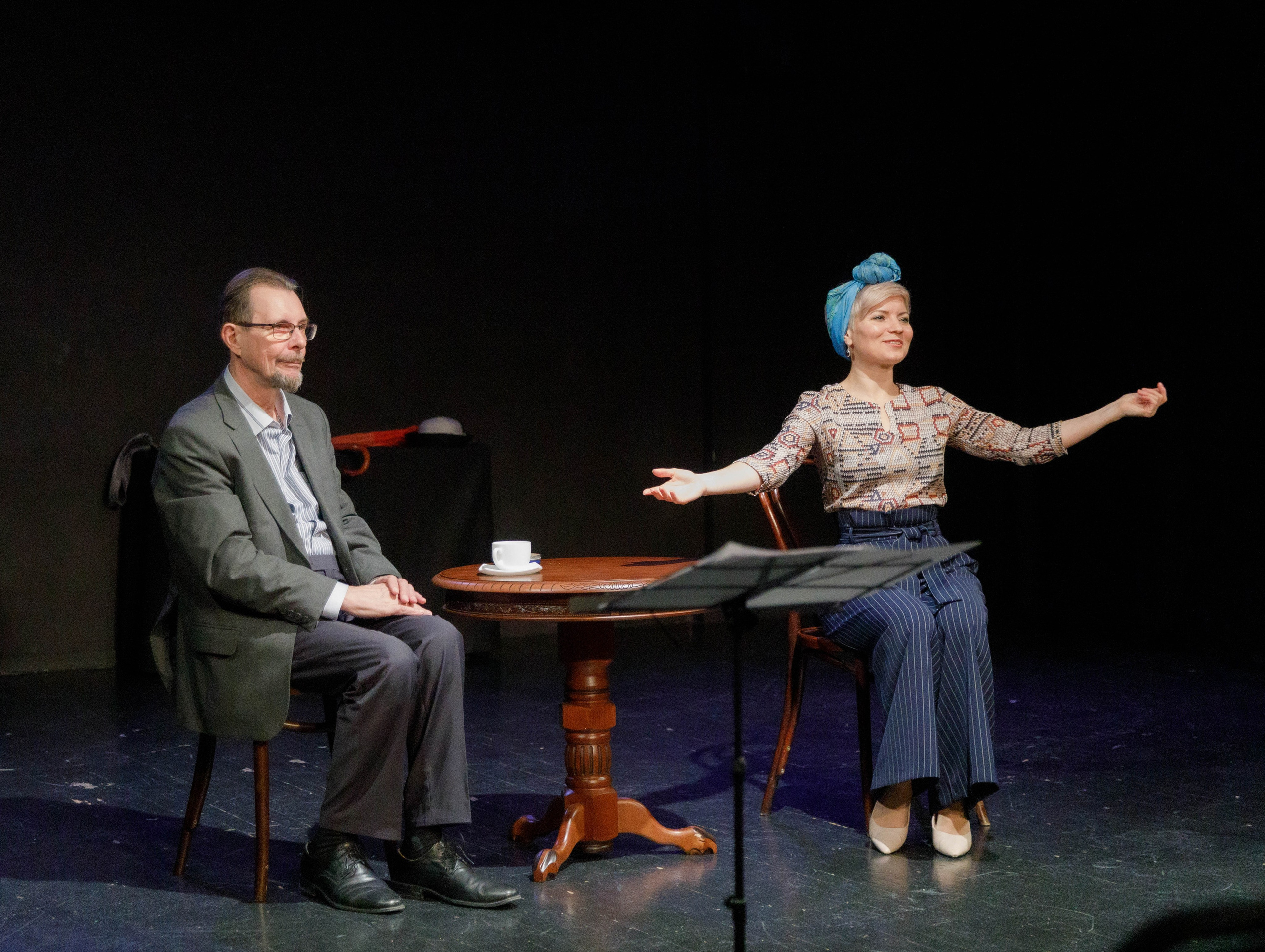 Спектакль «Старомодная комедия». Репортажный фотограф в Новосибирске Алена Помазунова