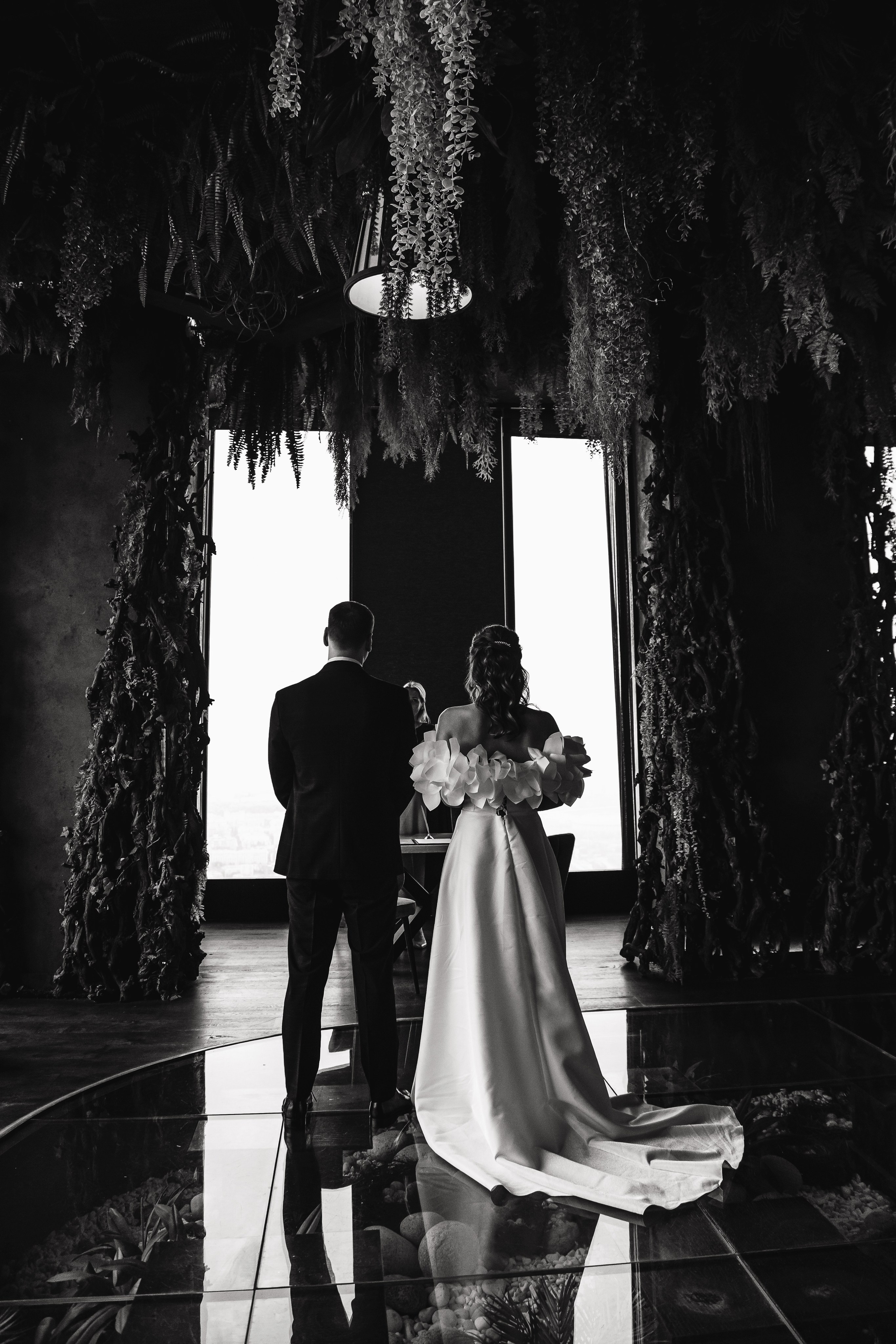 Регистрация брака в башне Око. Свадьба в Москва-Сити.