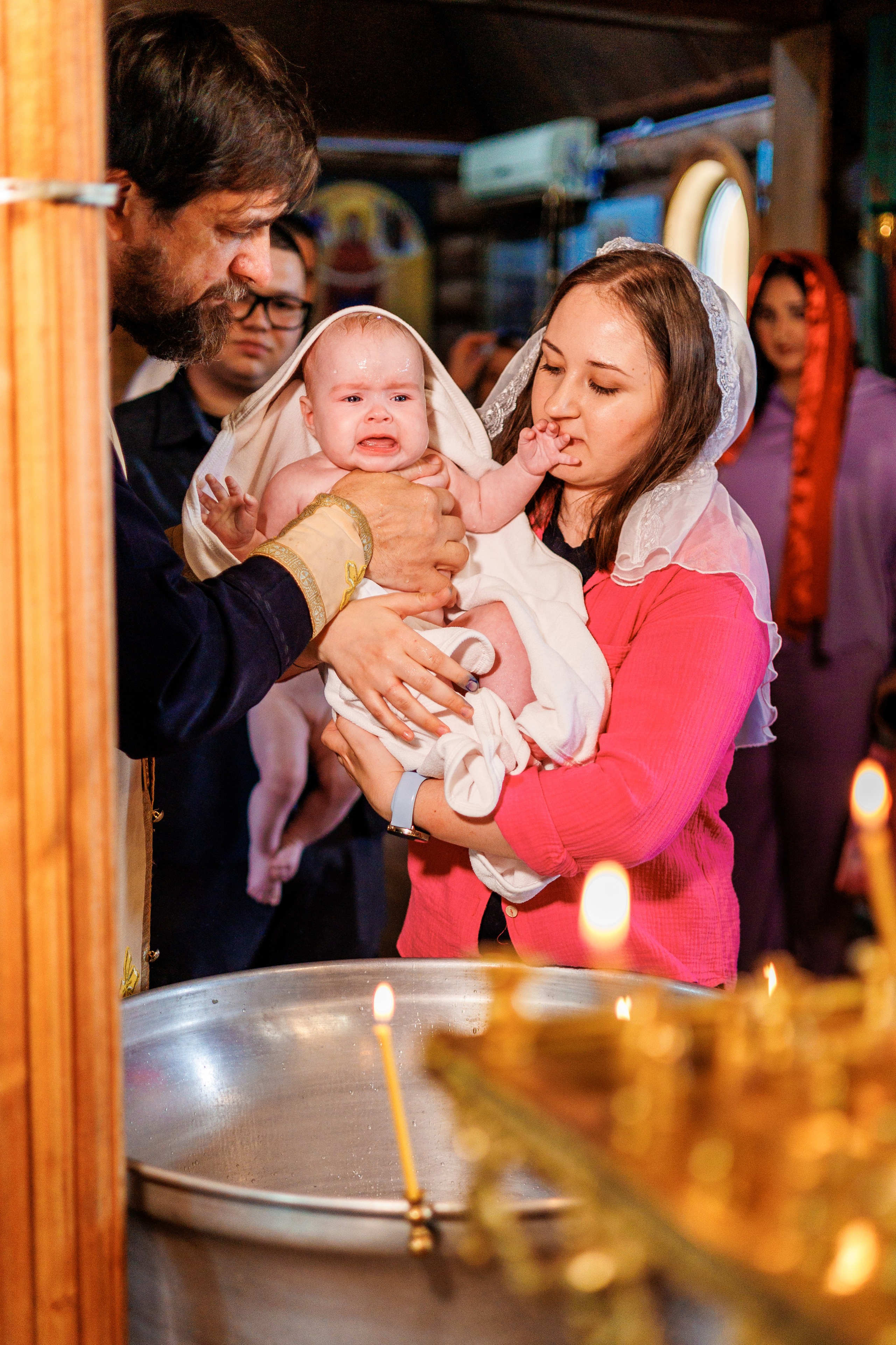 Крещение близняшек. Свадебный и семейный фотограф в Армавире