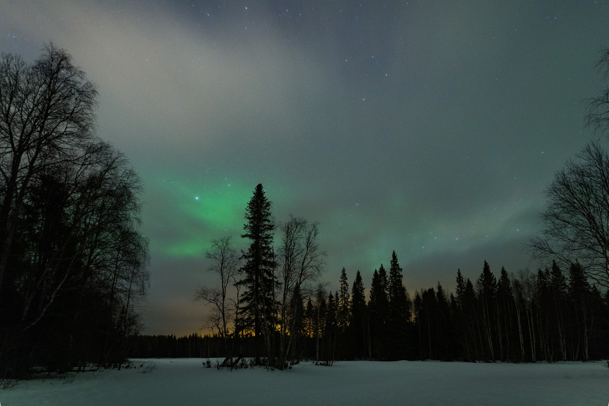 Полярное Сияние. Северные Ночи