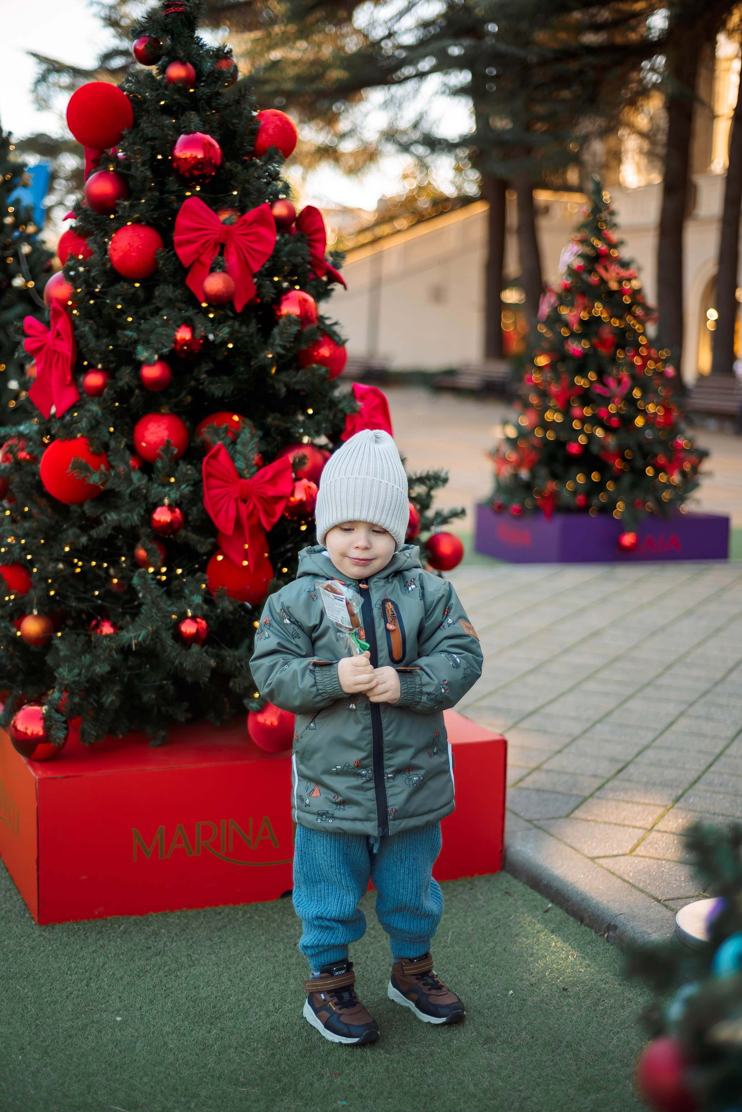 Новогодний город. Семейный и женский фотограф Лоо Краснодар Сочи Энем Татьяна Трибурт