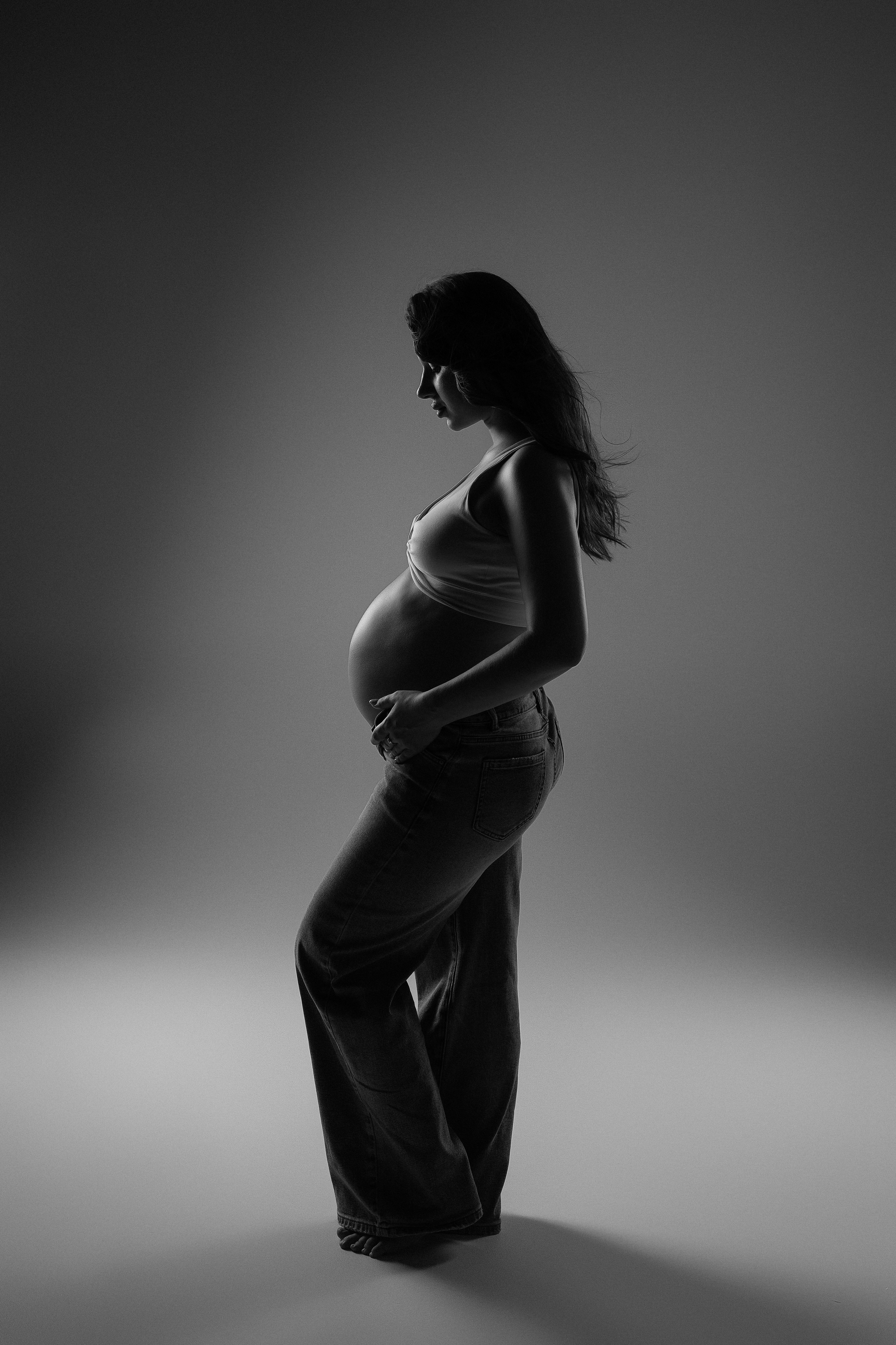 Беременность. Студийная съёмка. Фотограф беременности в Омске Татьяна Медведева