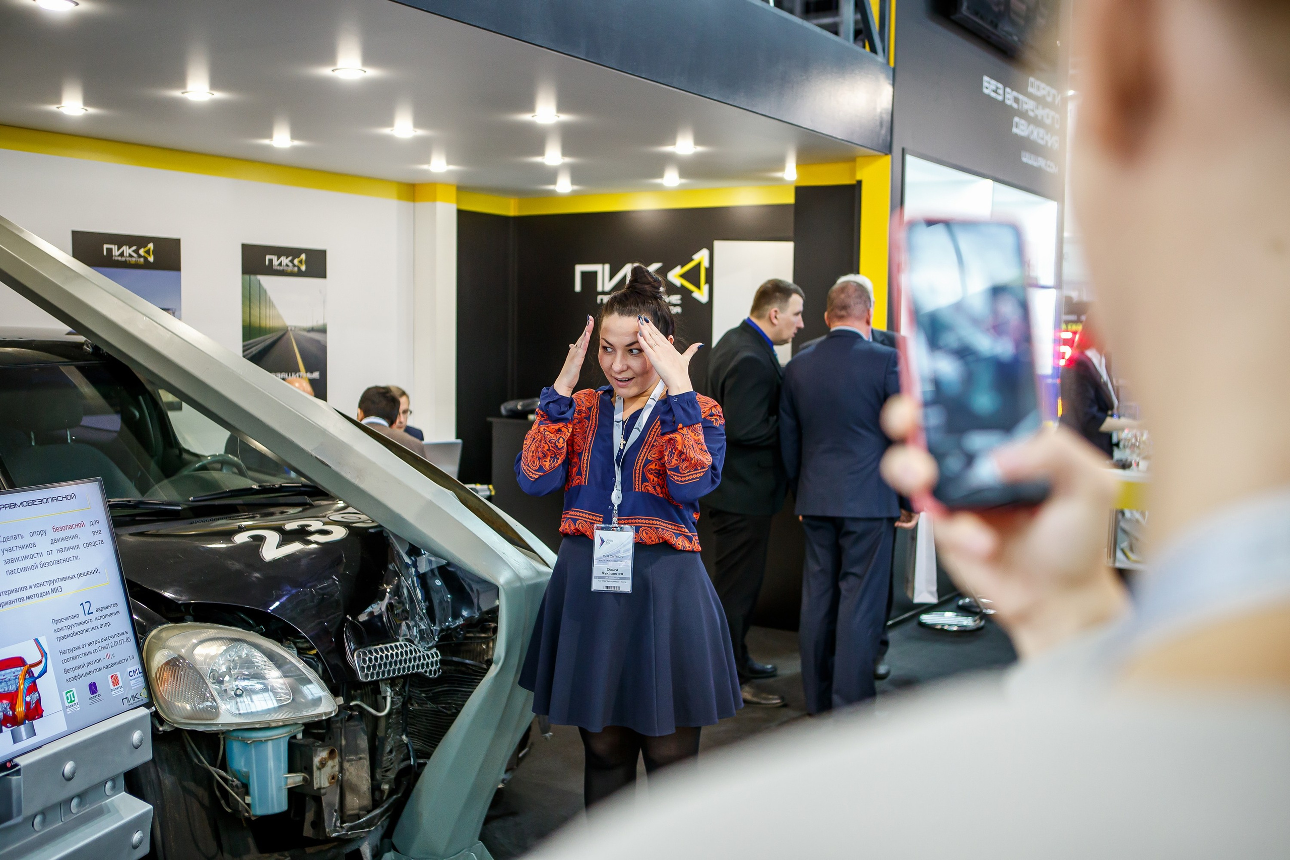 Фотосъёмка работы стенда для Предприятия ПИК. Фотограф на выставку в Москве