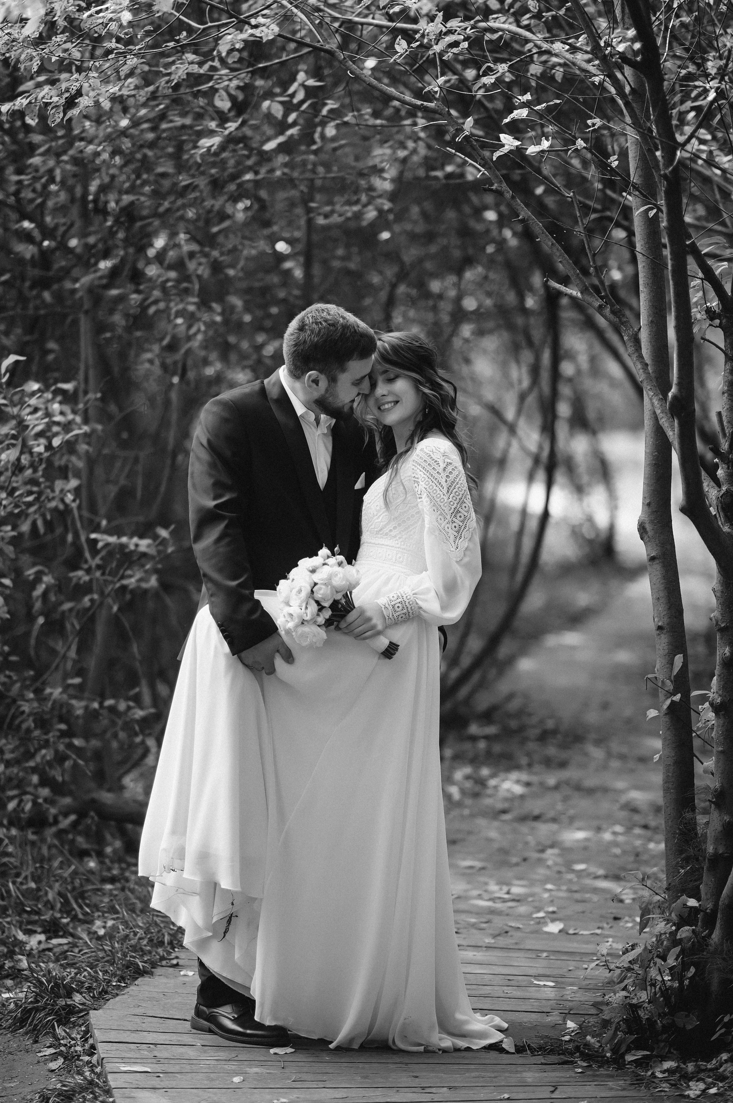 Свадебная фотосессия Александра и Дмитрий