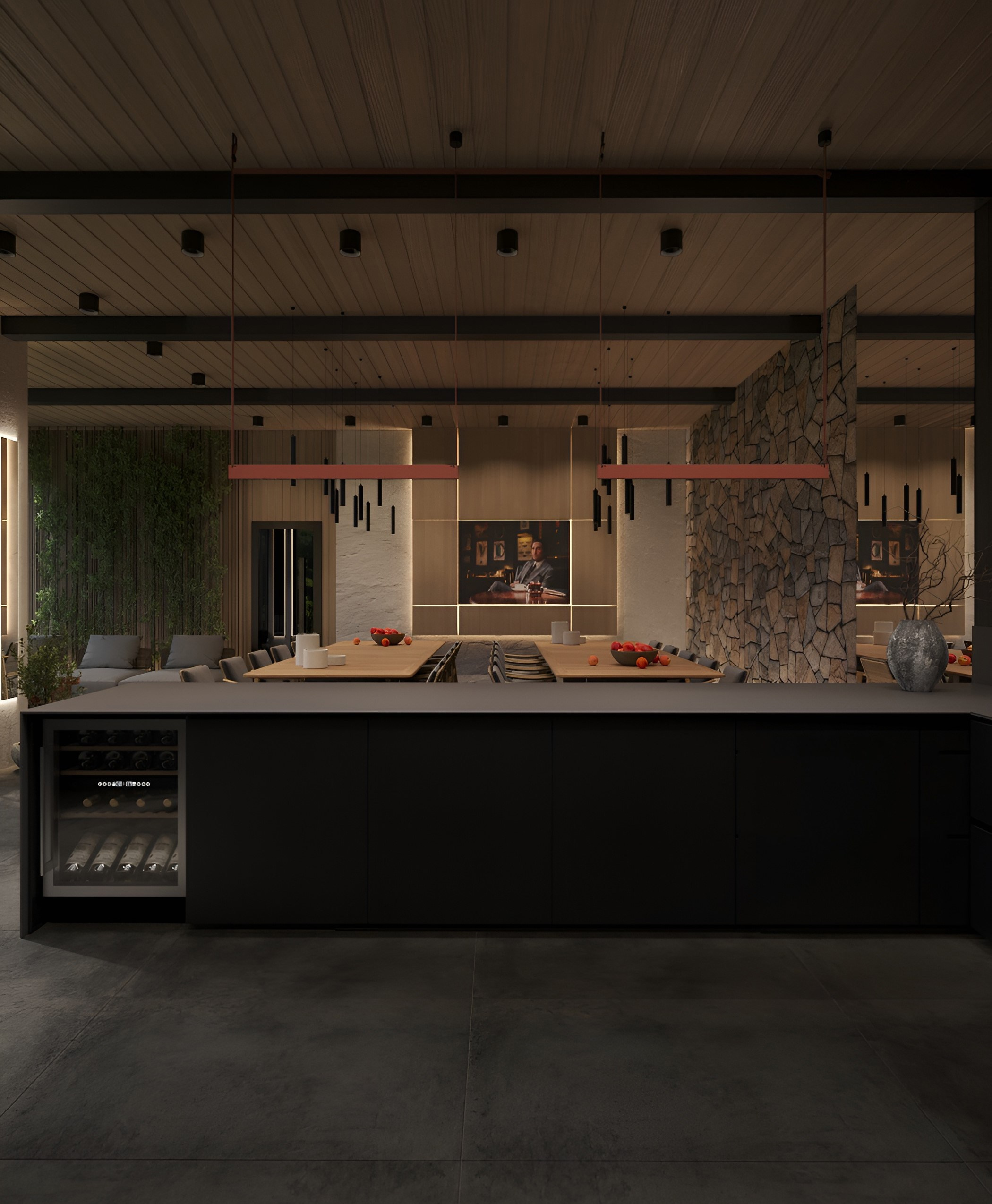 Веранда. 3D Визуализация интерьеров жилых и коммерческих помещений