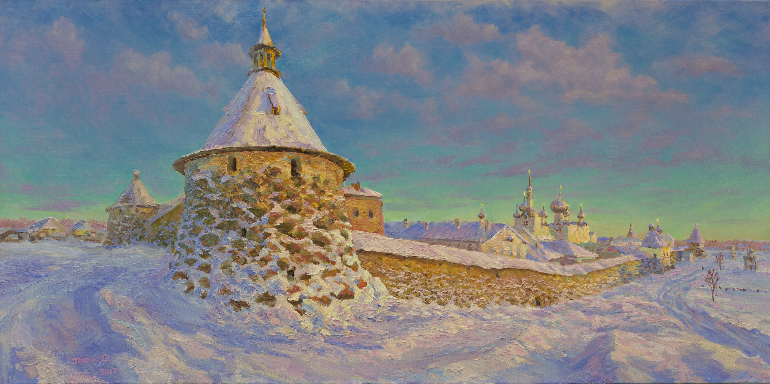 Русский пейзаж. Художник Василий Гасич