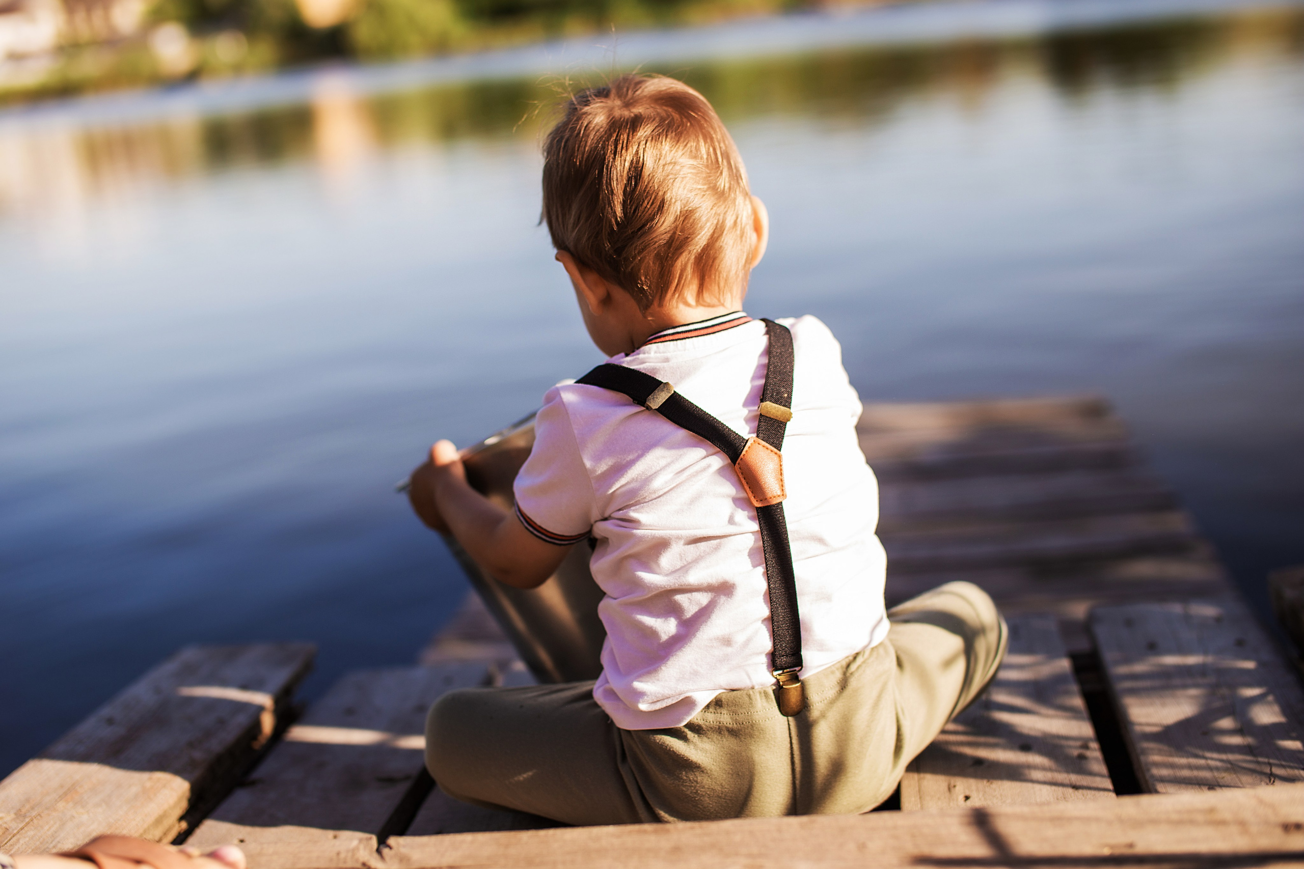 На рыбалке. Семейный фотограф в Саратове
