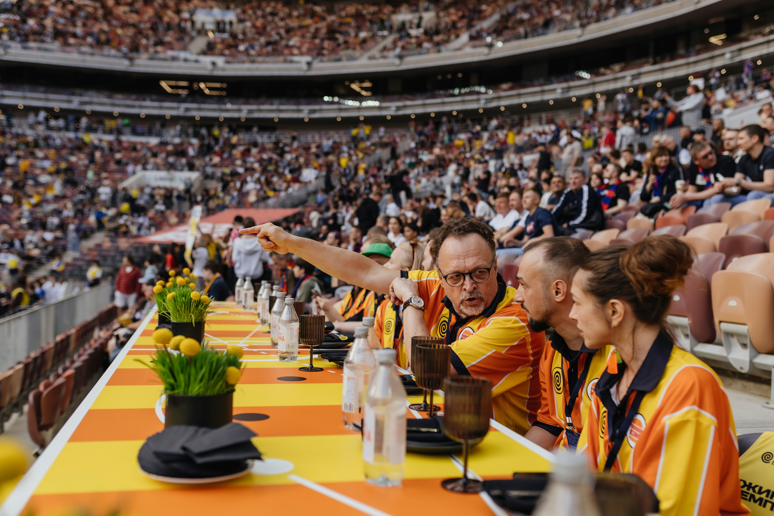 Яндекс Еда x Burger King На финале кубка России по футболу. Репортажный, event, концертный и backstage фотограф из Москвы Виталий Кривцов