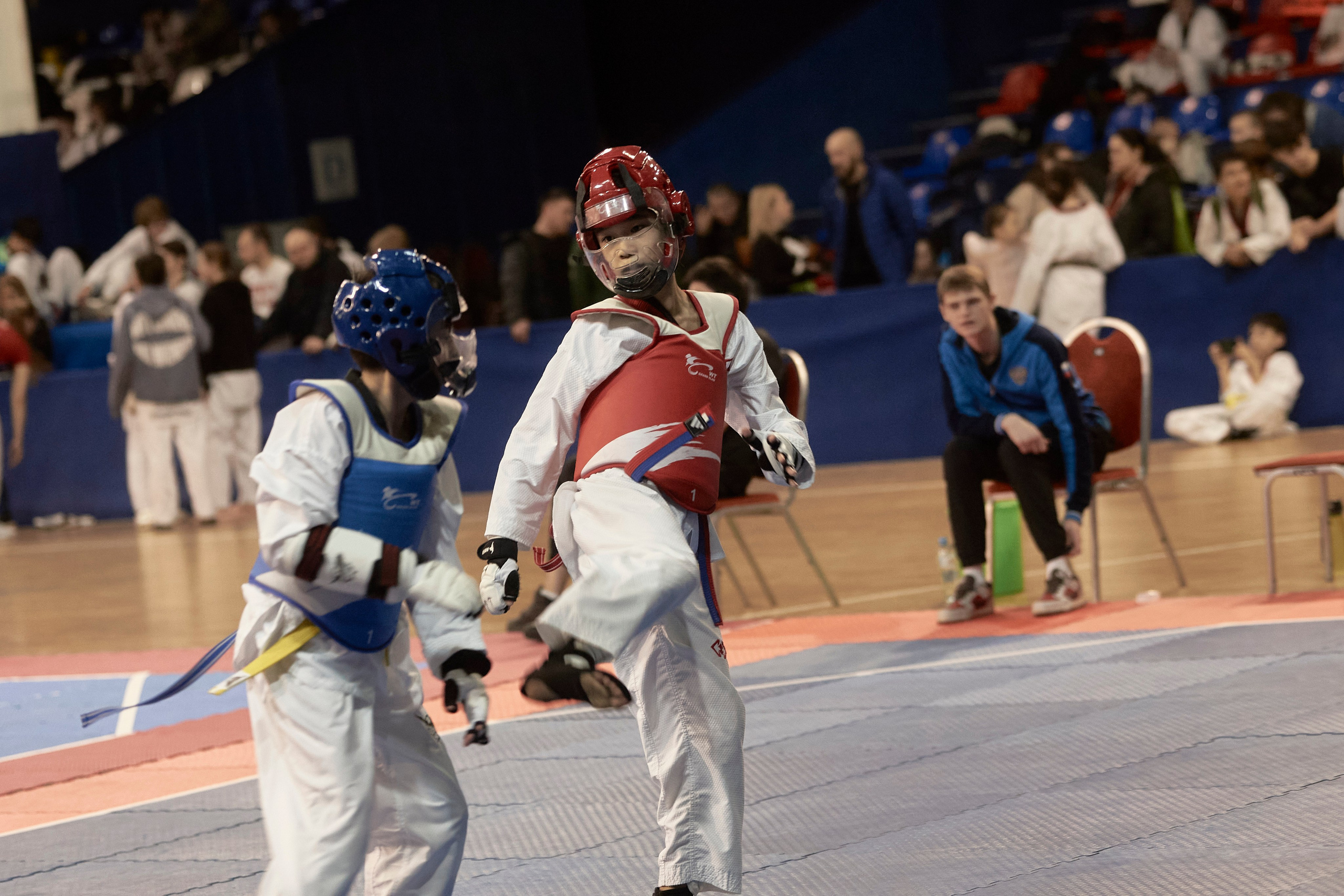 Taekwondo kids. Фотограф Наталья Леонова
