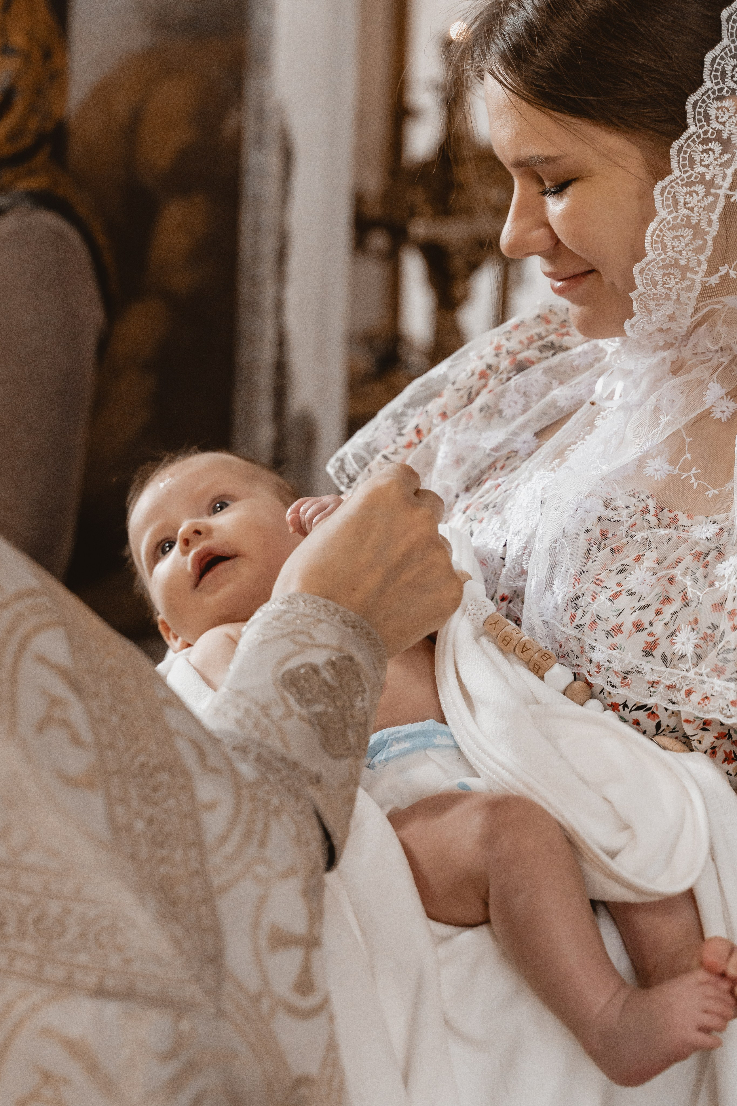 Крещение Таисии. Свадебный фотограф Юлия Копылова