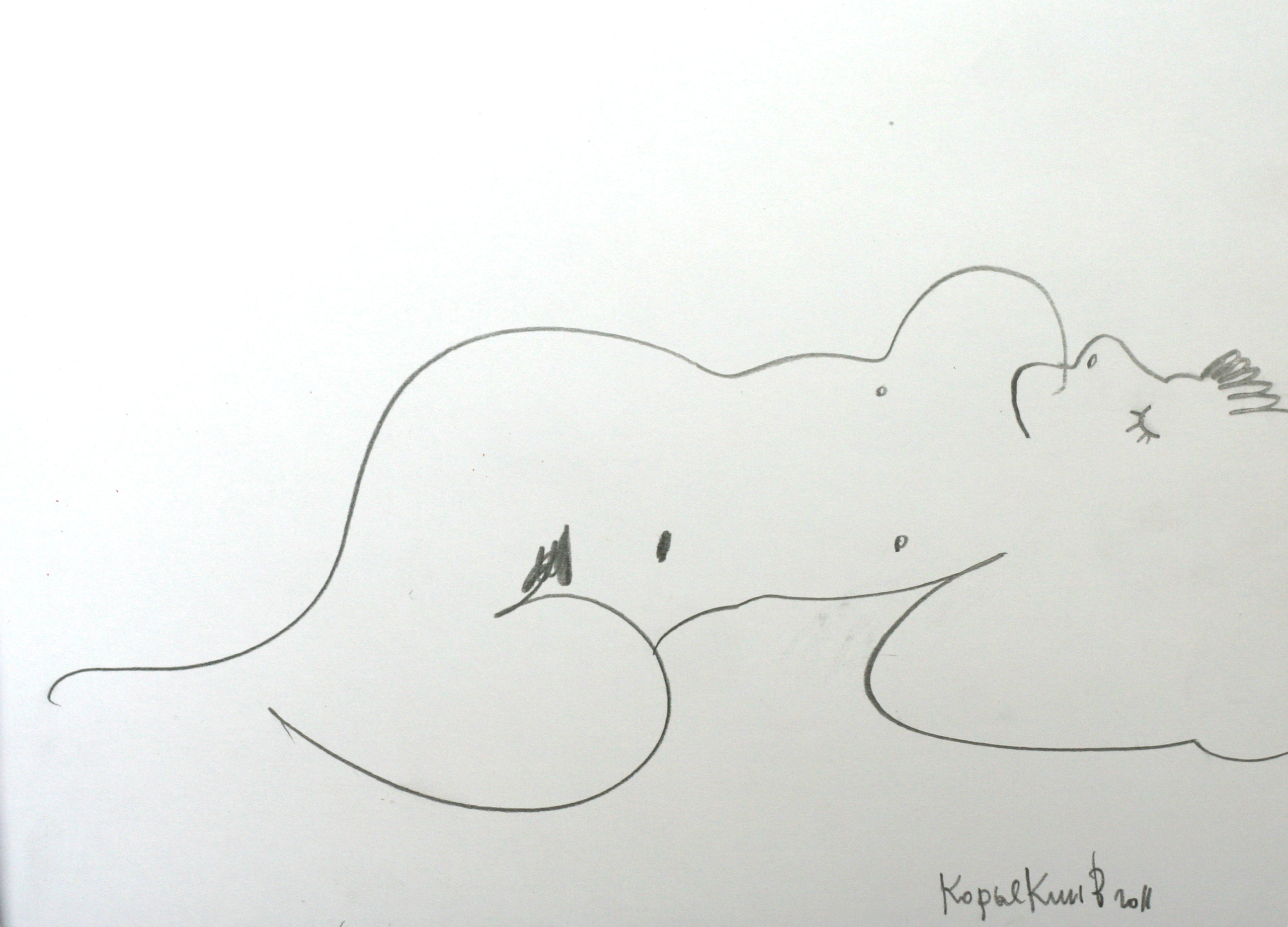 Обнаженная натура. Уральский художник-график Виктор Корьякин