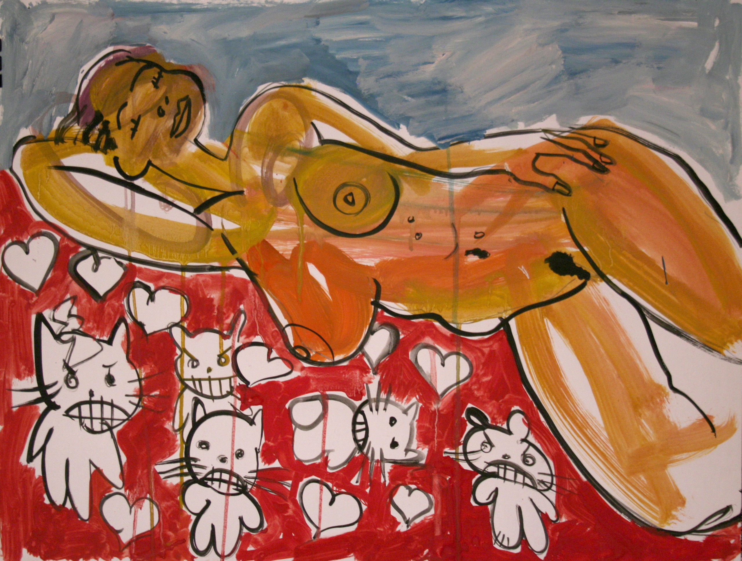 Обнаженная натура. Уральский художник-график Виктор Корьякин