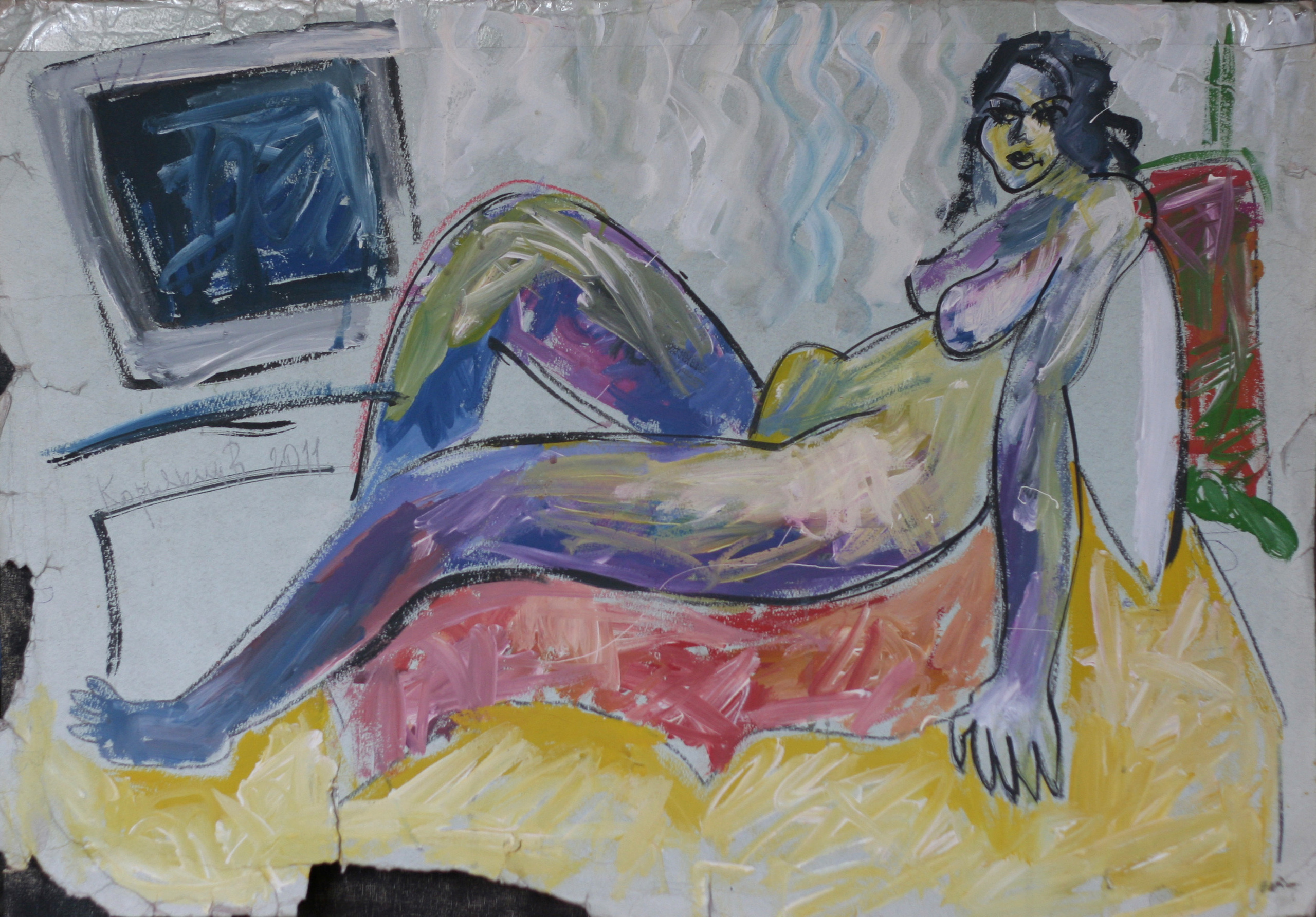 Обнаженная натура. Уральский художник-график Виктор Корьякин