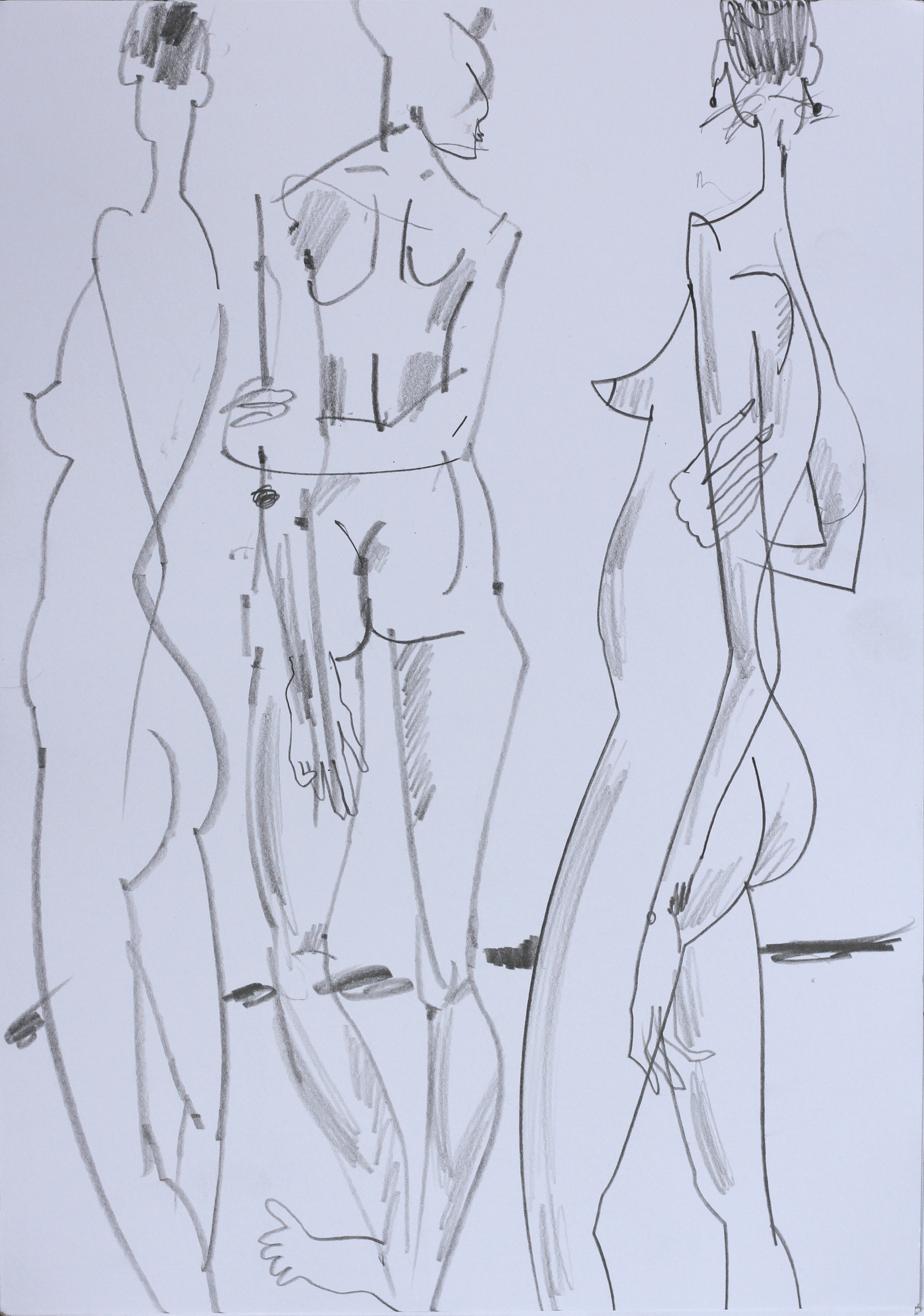 Обнаженная натура. Уральский художник-график Виктор Корьякин