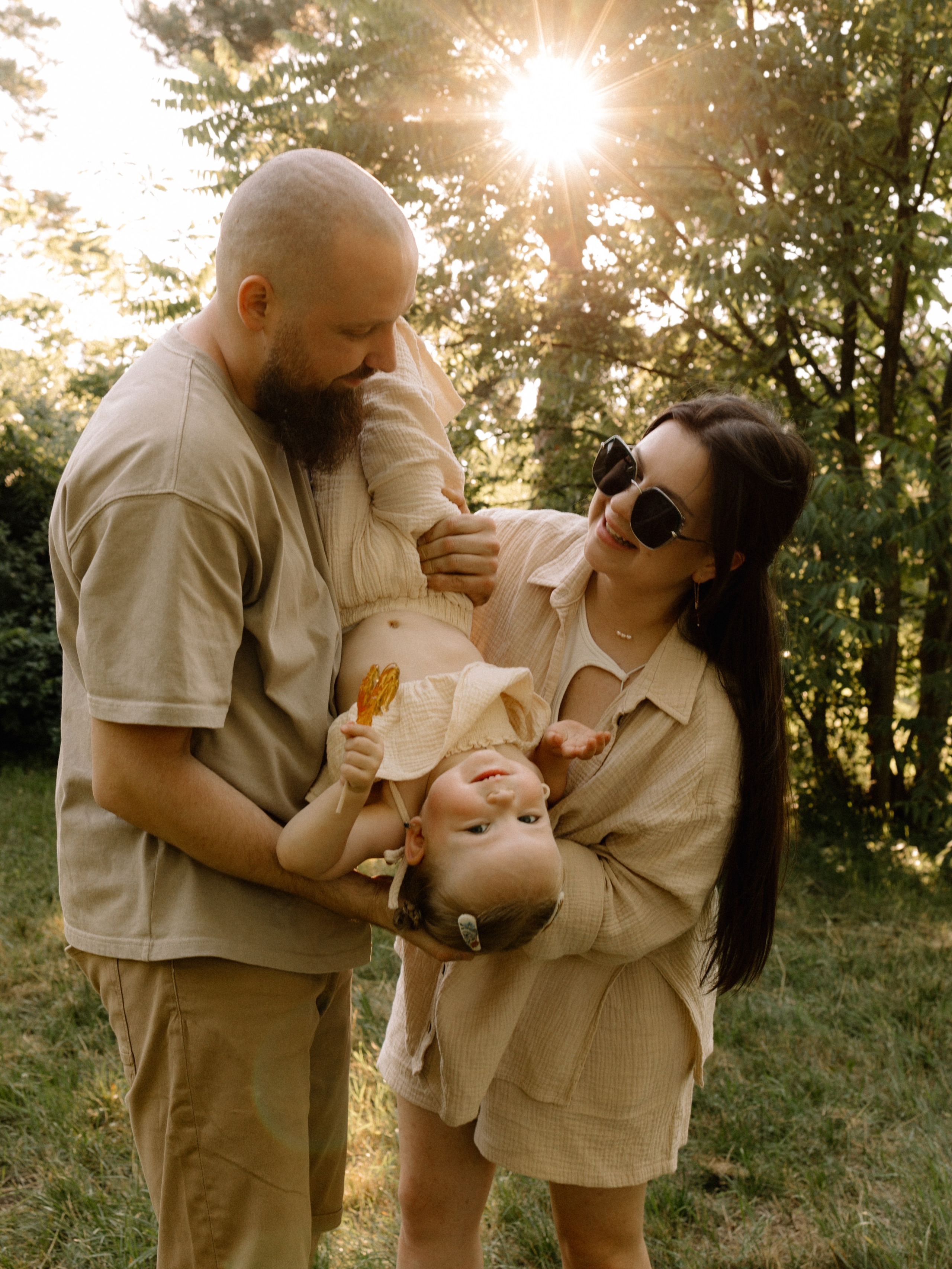 К двум годам Машули — дендрарий. Семейный фотограф в Краснодаре Храмова Анна