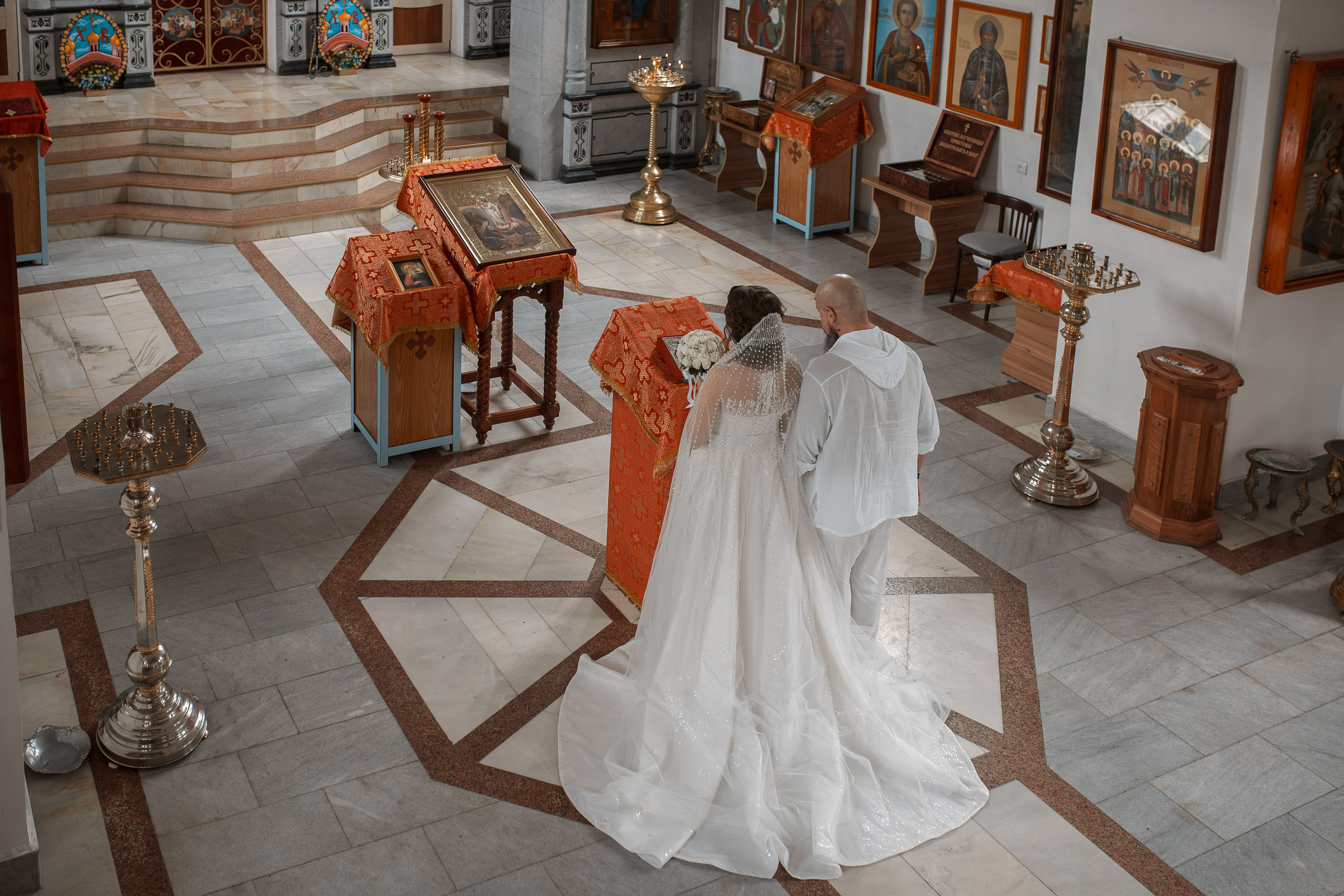 Венчание Алексея и Виктории. Фотограф на Крещение и Венчание в Ташкенте