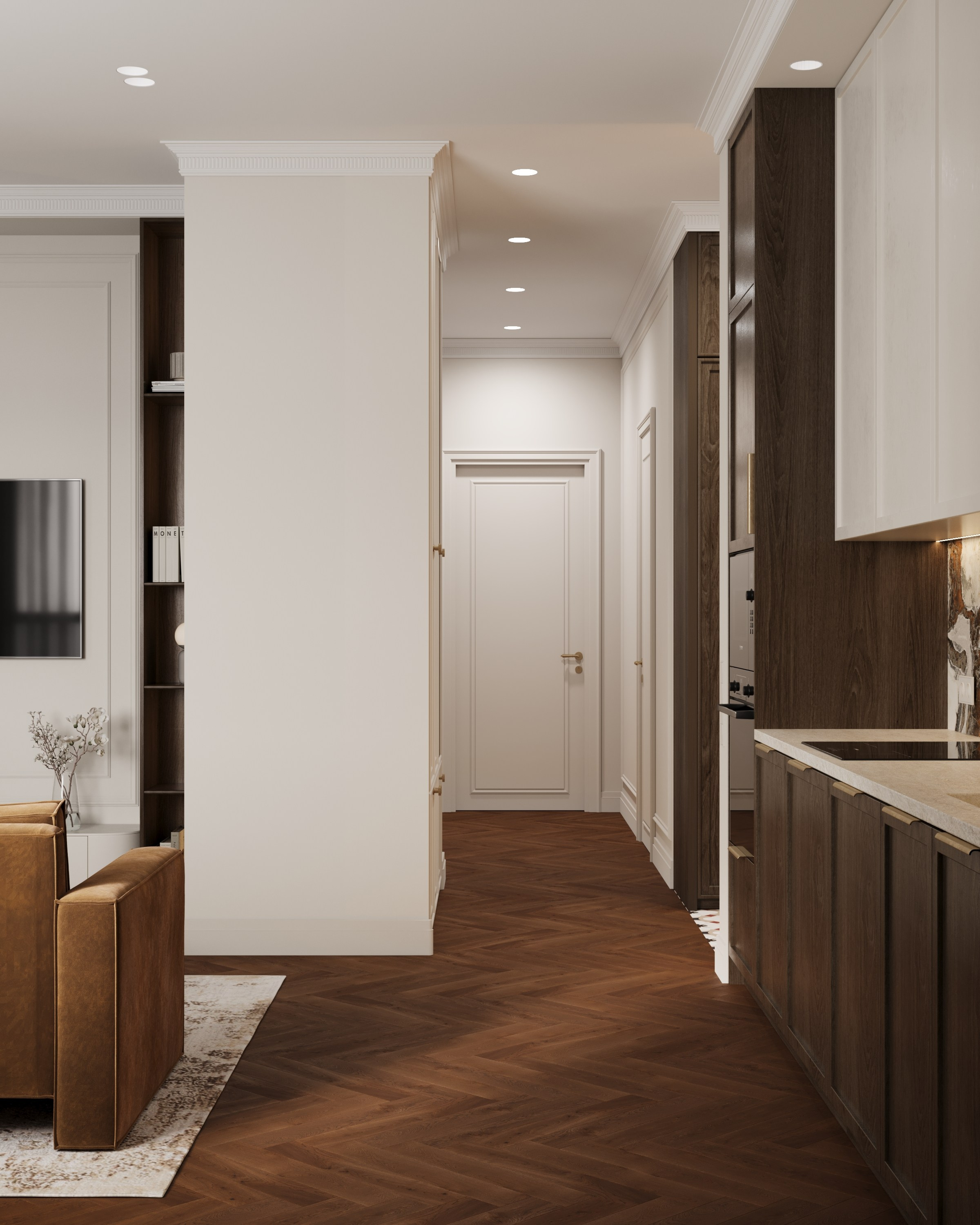 ЖК Екатерининский парк 55 м² г.Краснодар. 3D визуализатор интерьеров
