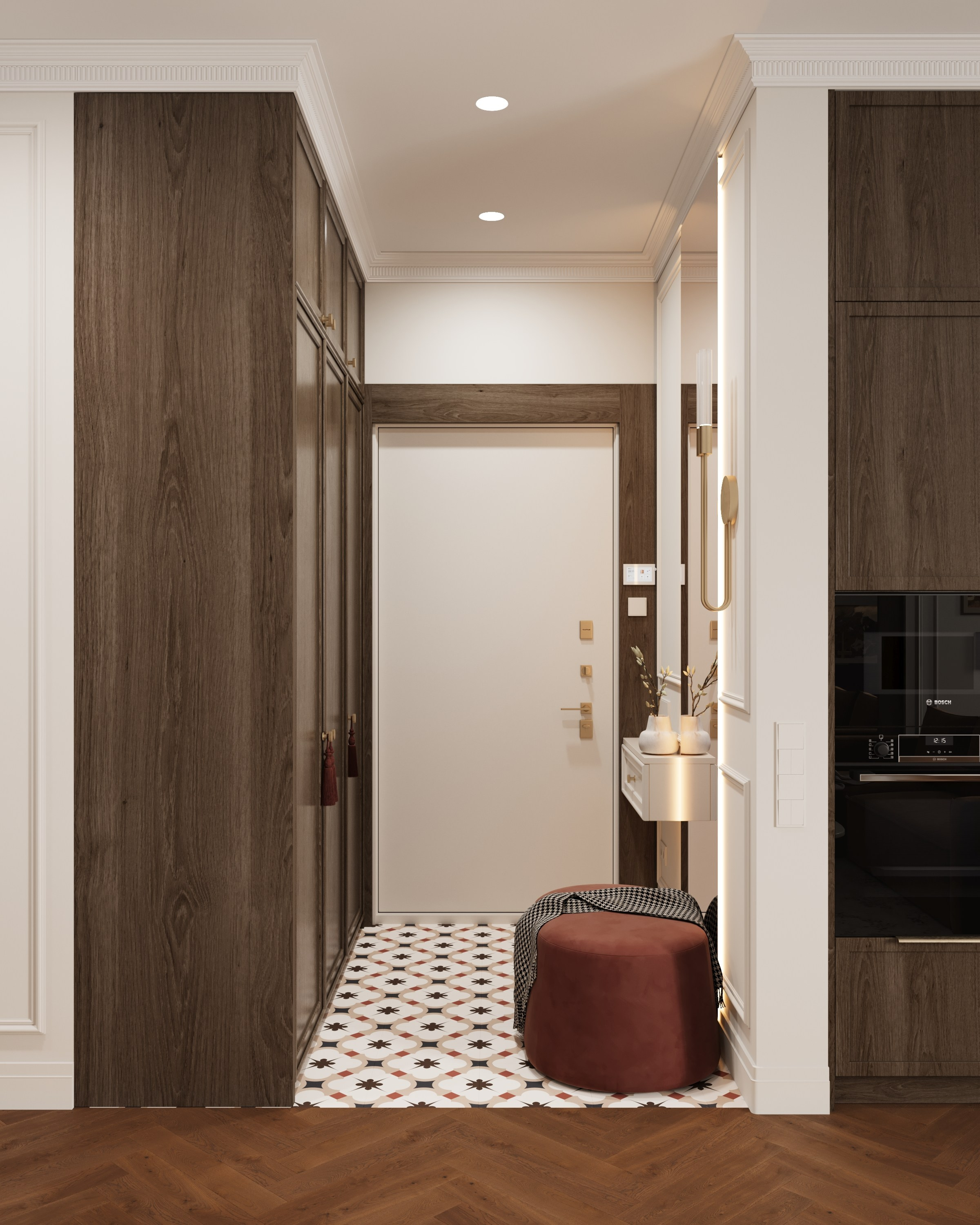 ЖК Екатерининский парк 55 м² г.Краснодар. 3D визуализатор интерьеров