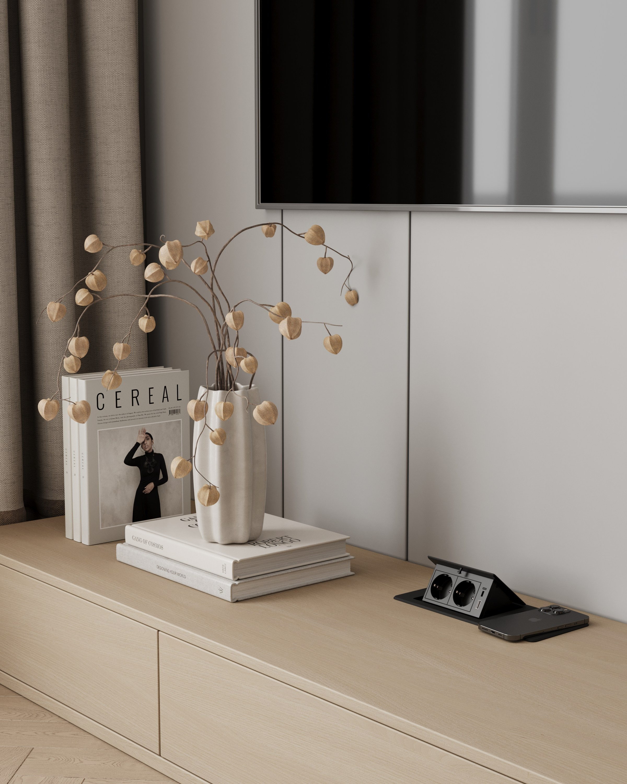 Студия 47 м² г. Санкт-Петербург. 3D визуализатор интерьеров