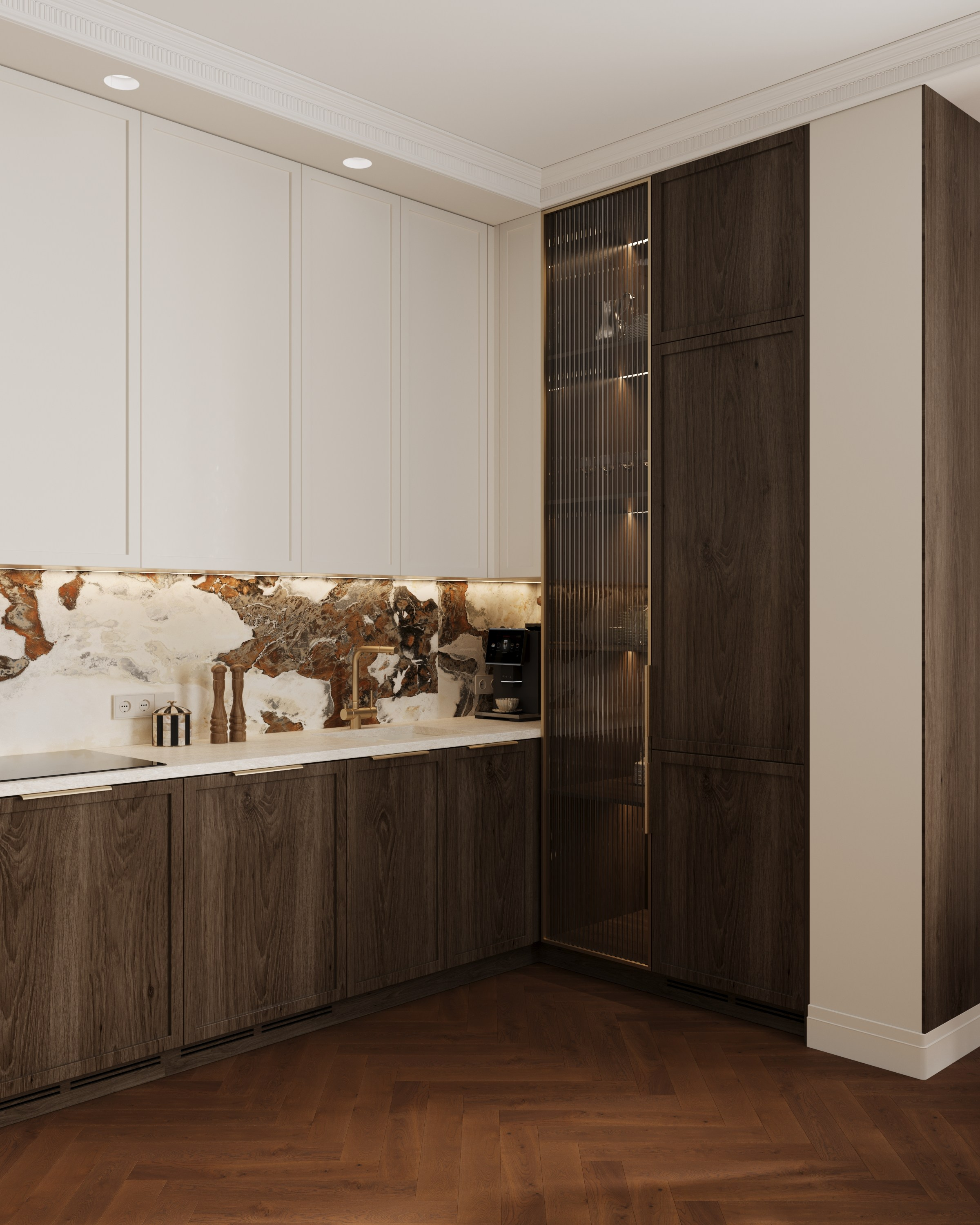 ЖК Екатерининский парк 55 м² г.Краснодар. 3D визуализатор интерьеров
