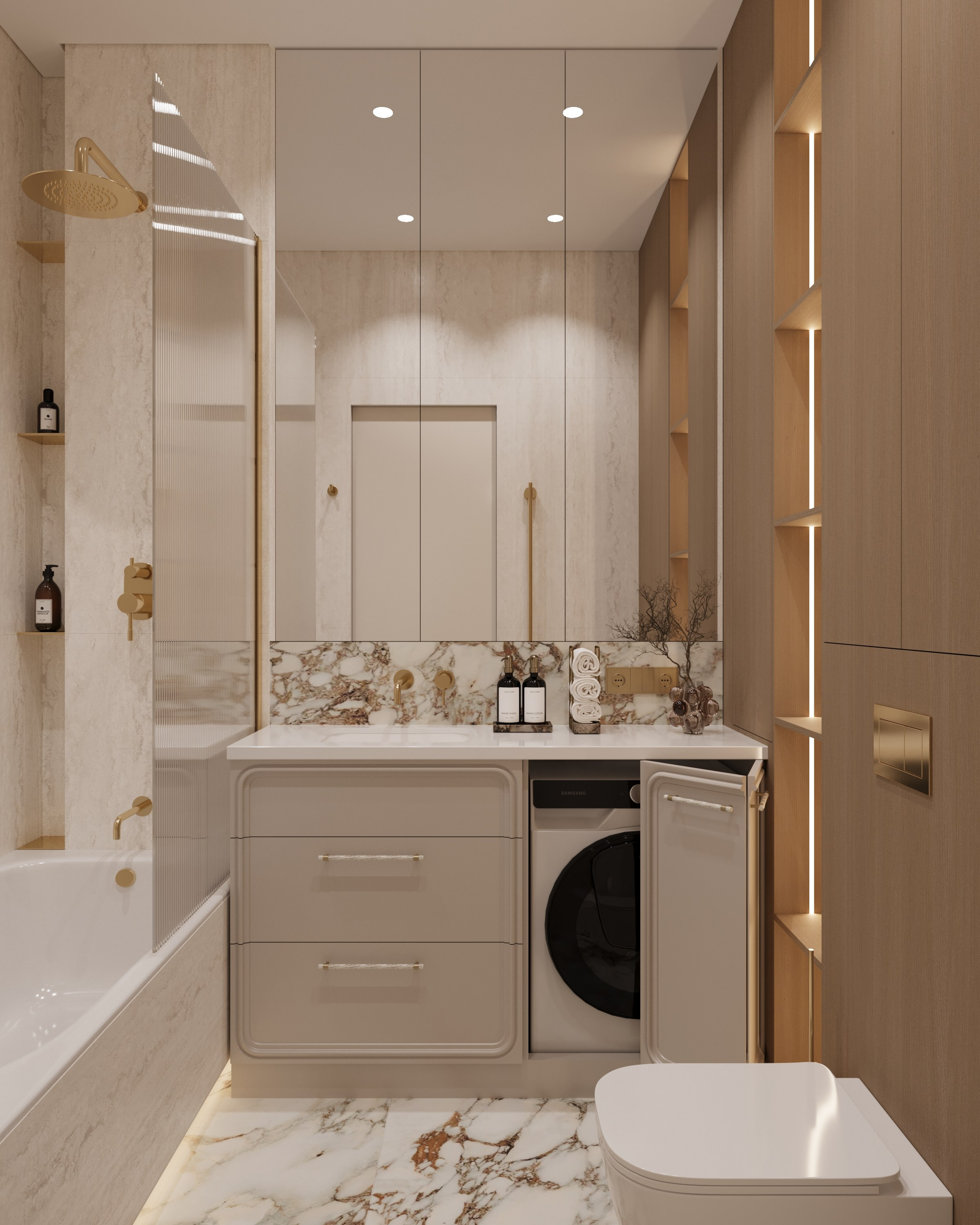 Студия 47 м² г. Санкт-Петербург. 3D визуализатор интерьеров