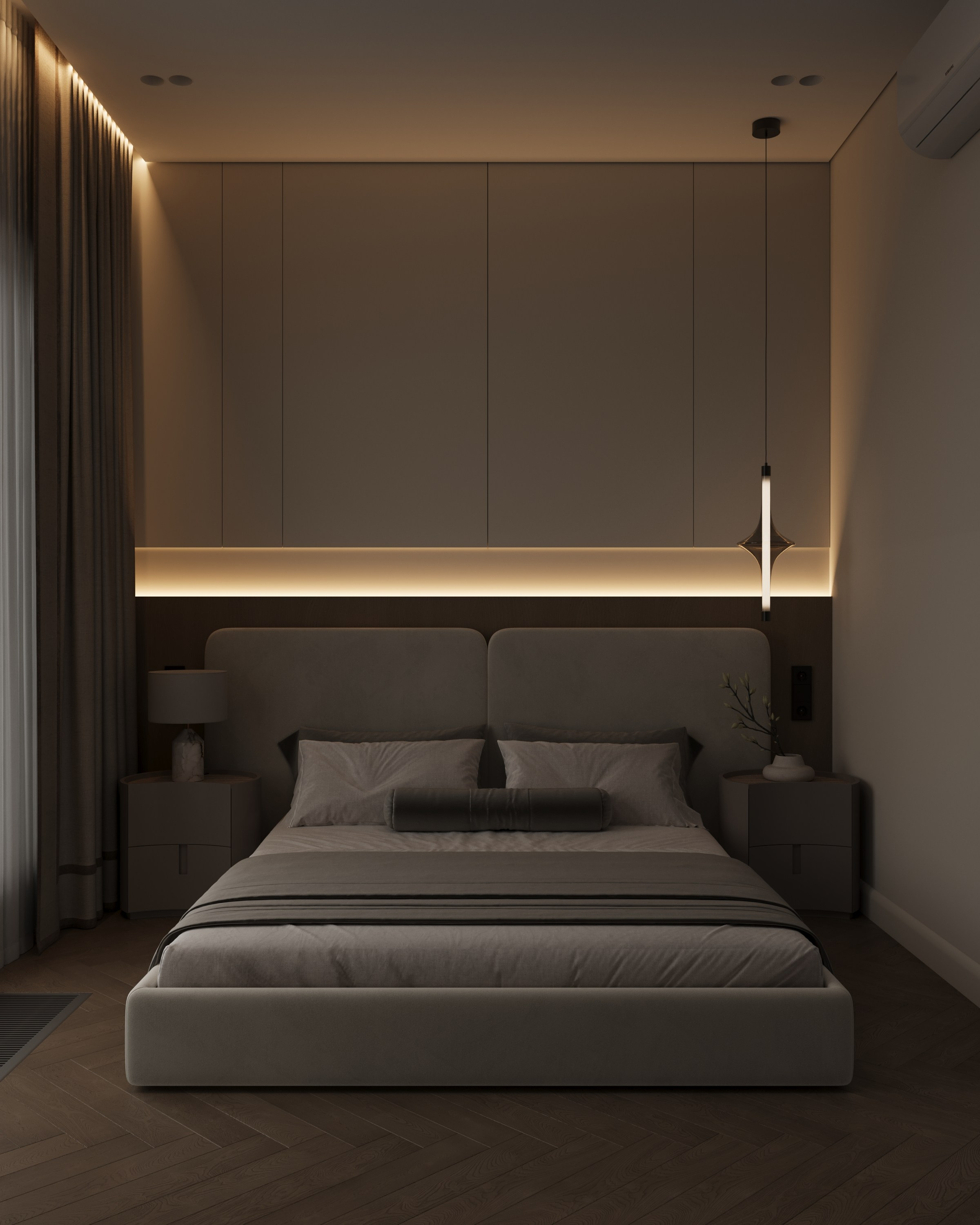 Студия 47 м² г. Санкт-Петербург. 3D визуализатор интерьеров