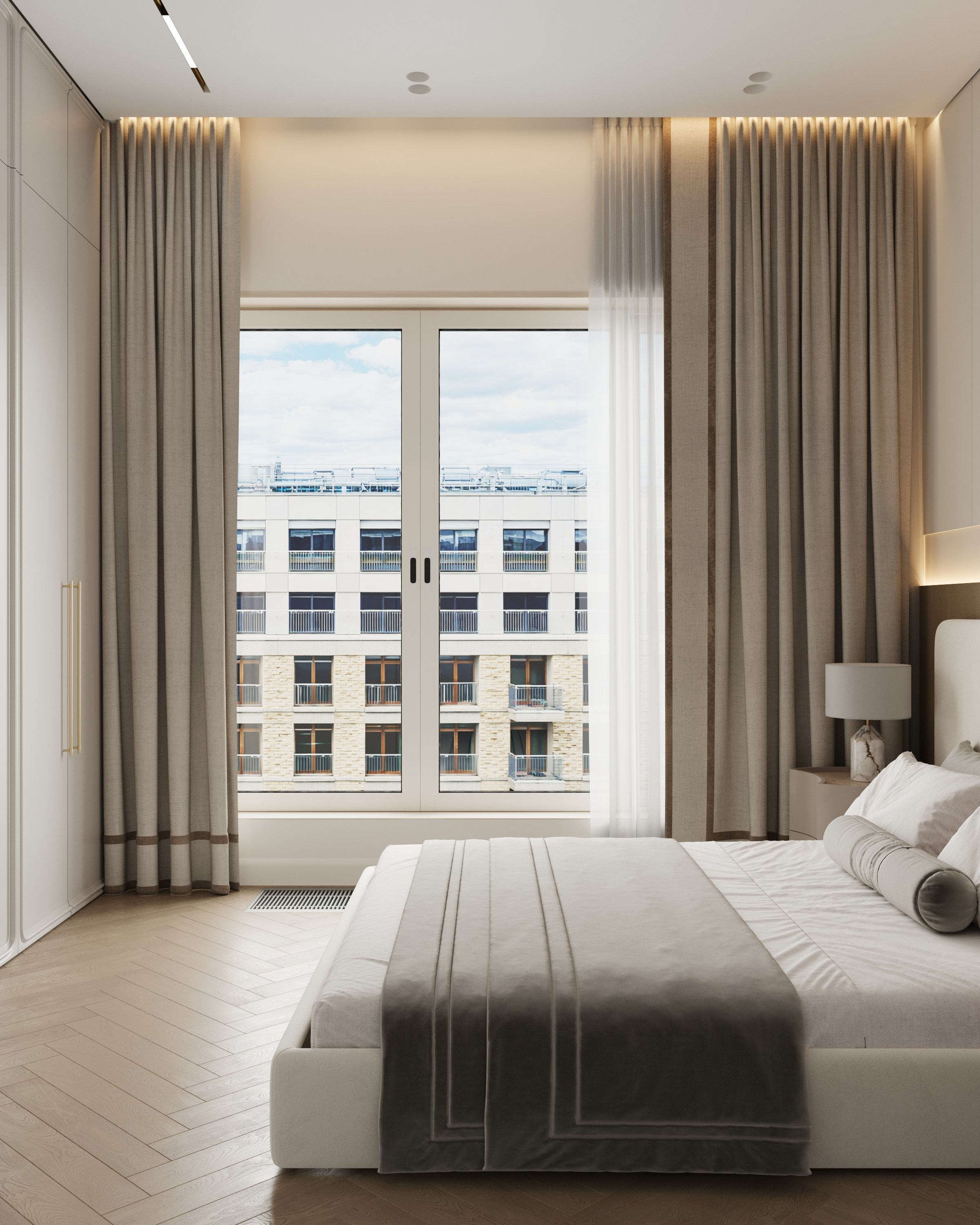 Студия 47 м² г. Санкт-Петербург. 3D визуализатор интерьеров