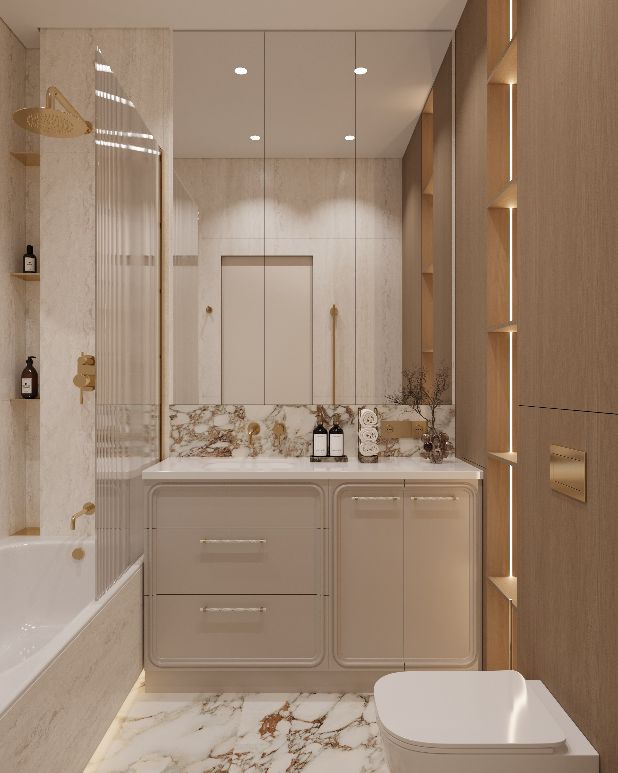 Студия 47 м² г. Санкт-Петербург. 3D визуализатор интерьеров
