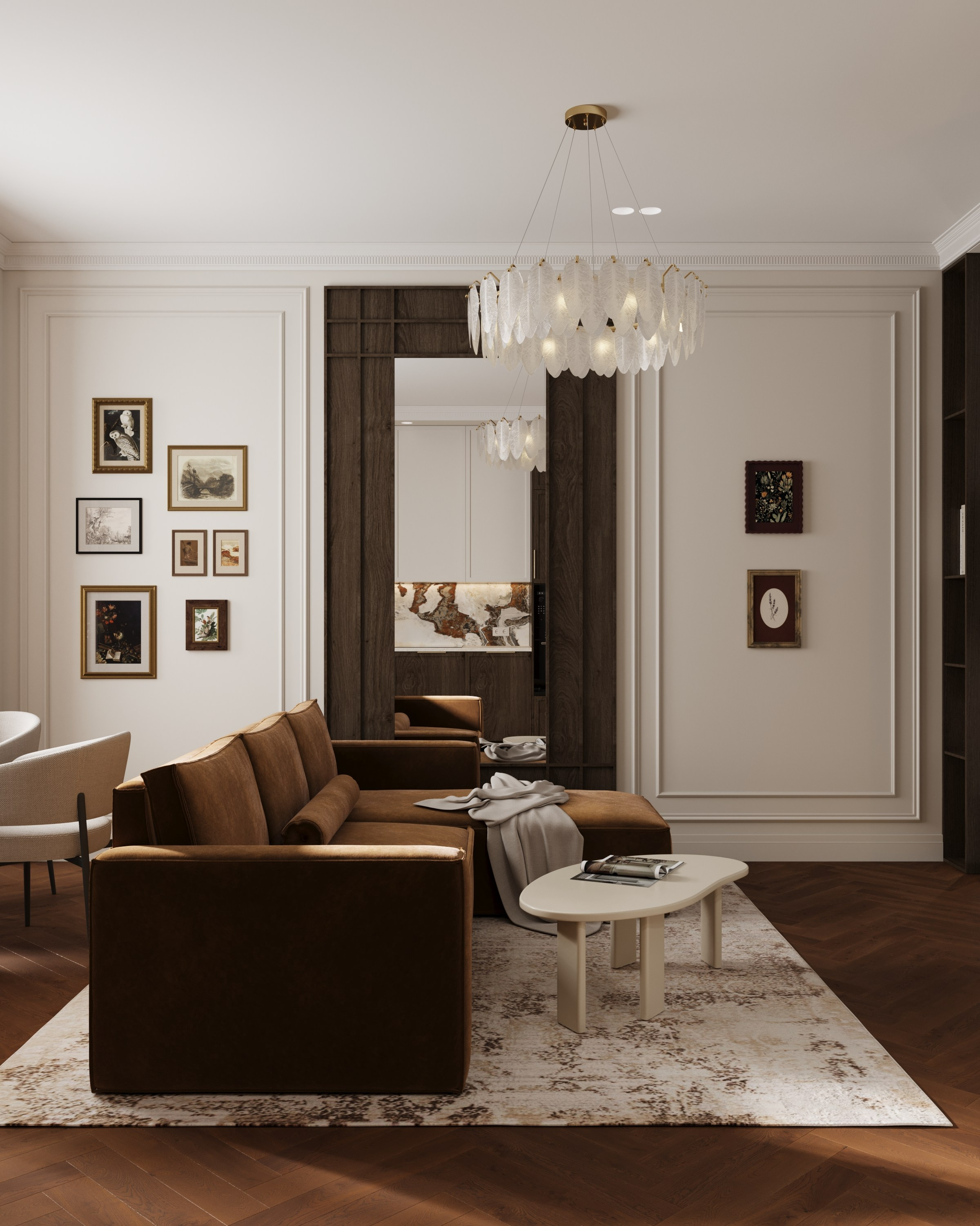 ЖК Екатерининский парк 55 м² г.Краснодар. 3D визуализатор интерьеров