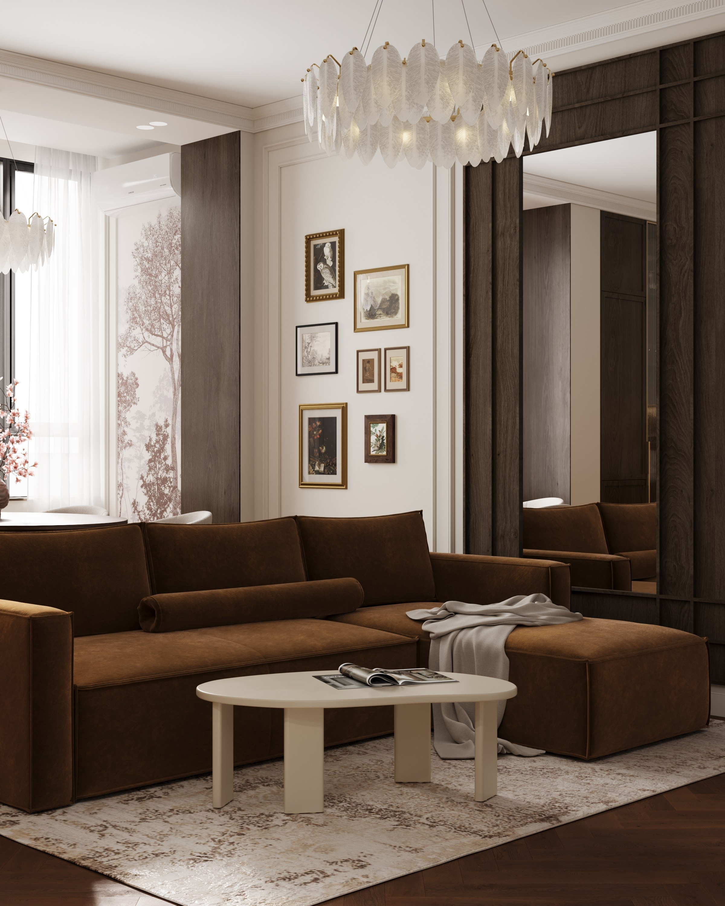 ЖК Екатерининский парк 55 м² г.Краснодар. 3D визуализатор интерьеров