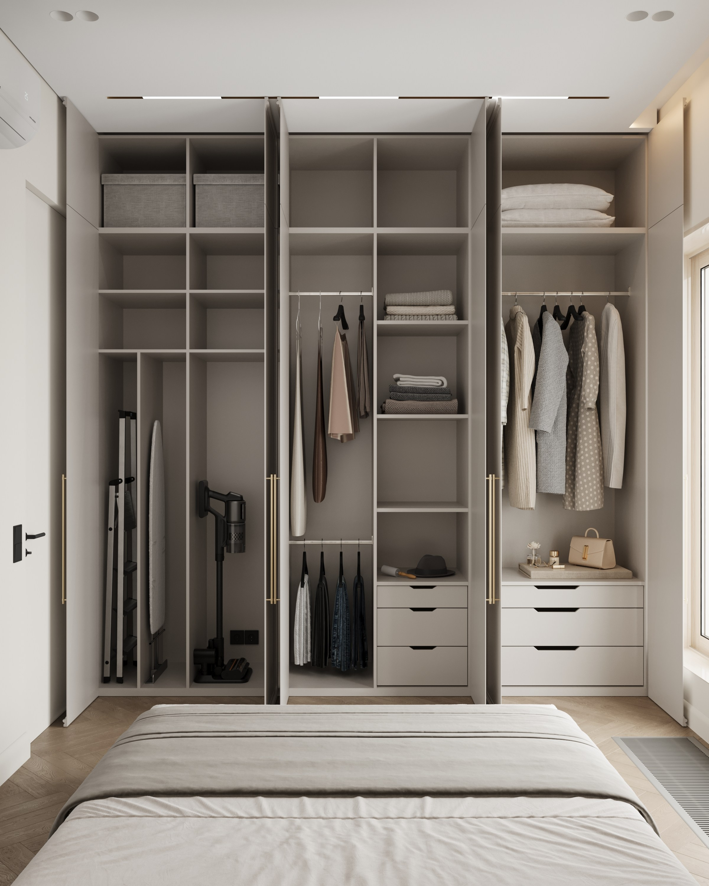 Студия 47 м² г. Санкт-Петербург. 3D визуализатор интерьеров