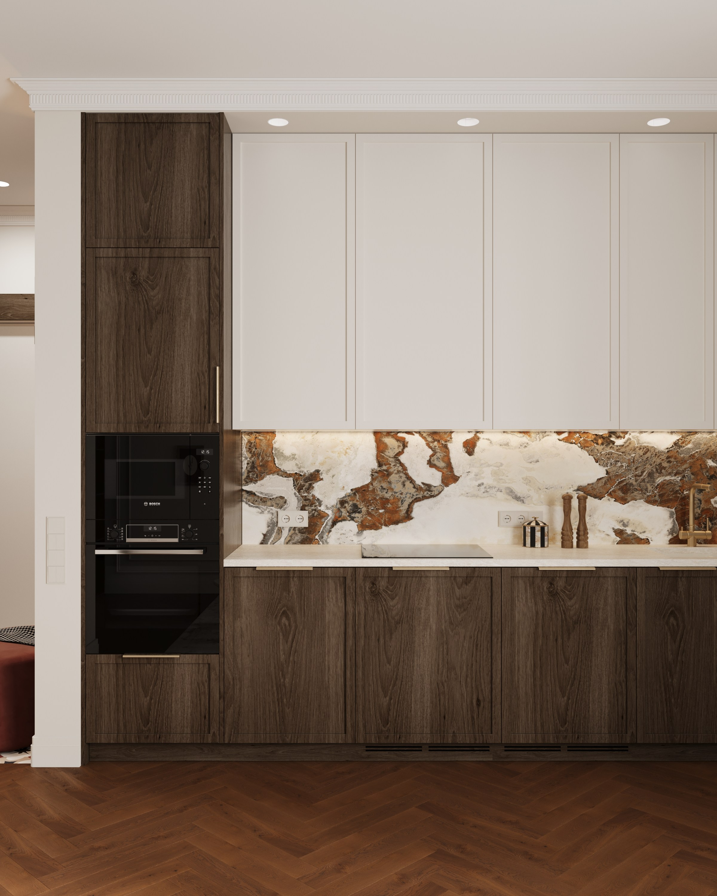 ЖК Екатерининский парк 55 м² г.Краснодар. 3D визуализатор интерьеров