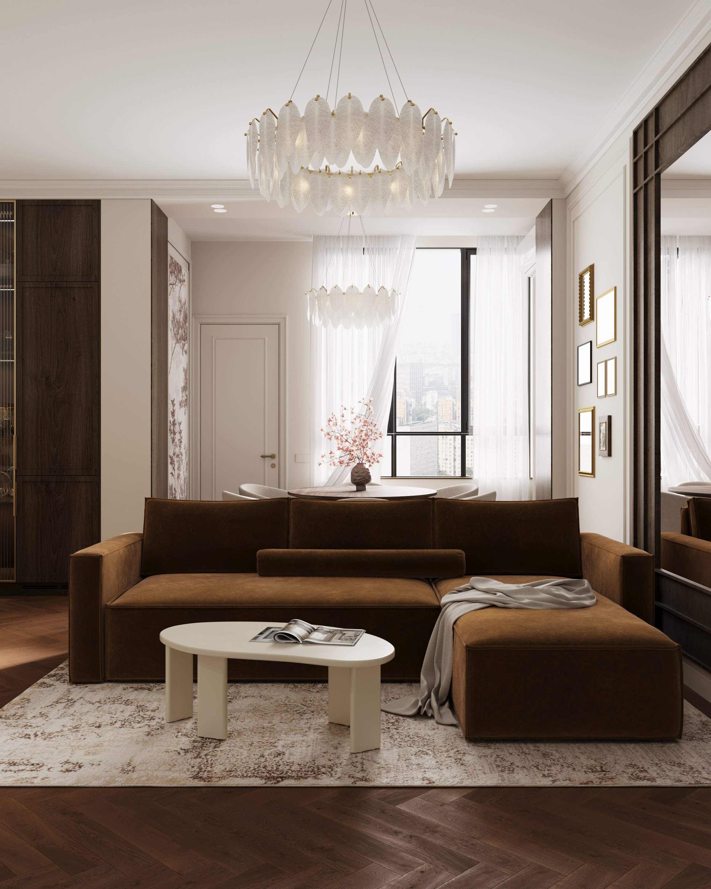 ЖК Екатерининский парк 55 м² г.Краснодар. 3D визуализатор интерьеров