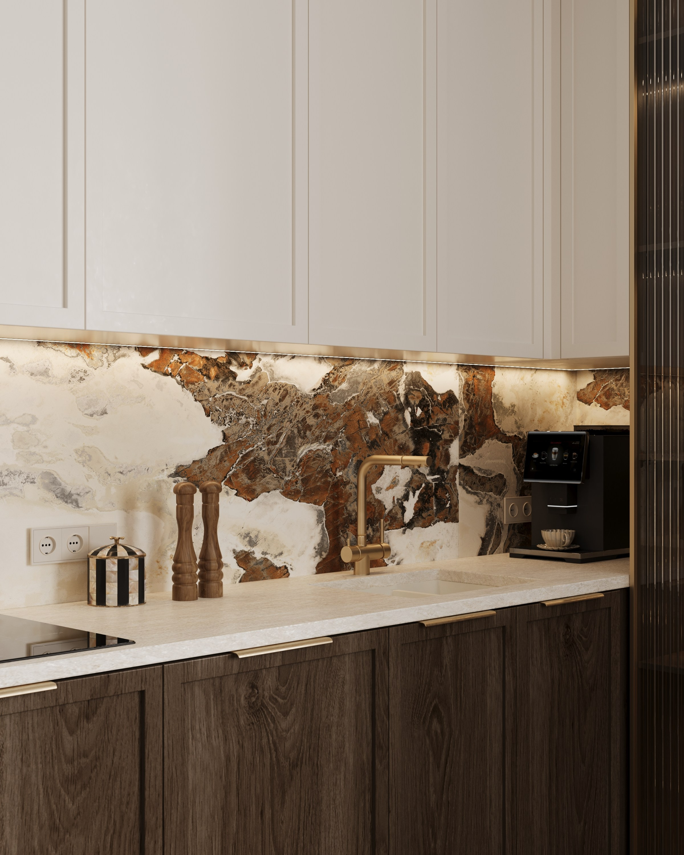ЖК Екатерининский парк 55 м² г.Краснодар. 3D визуализатор интерьеров