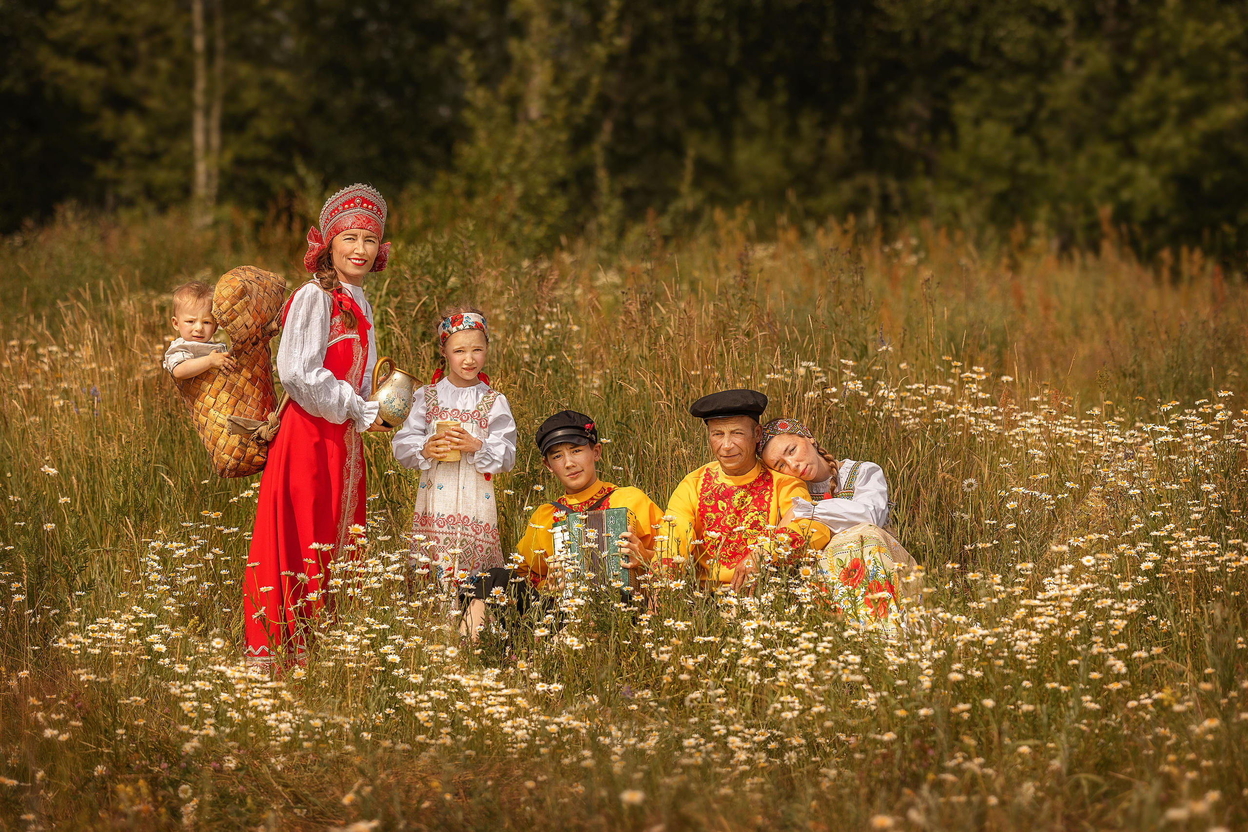 Русские-народные истории. Елена Чернигина семейный и детский фотограф в Нижнем Новгороде и Бор