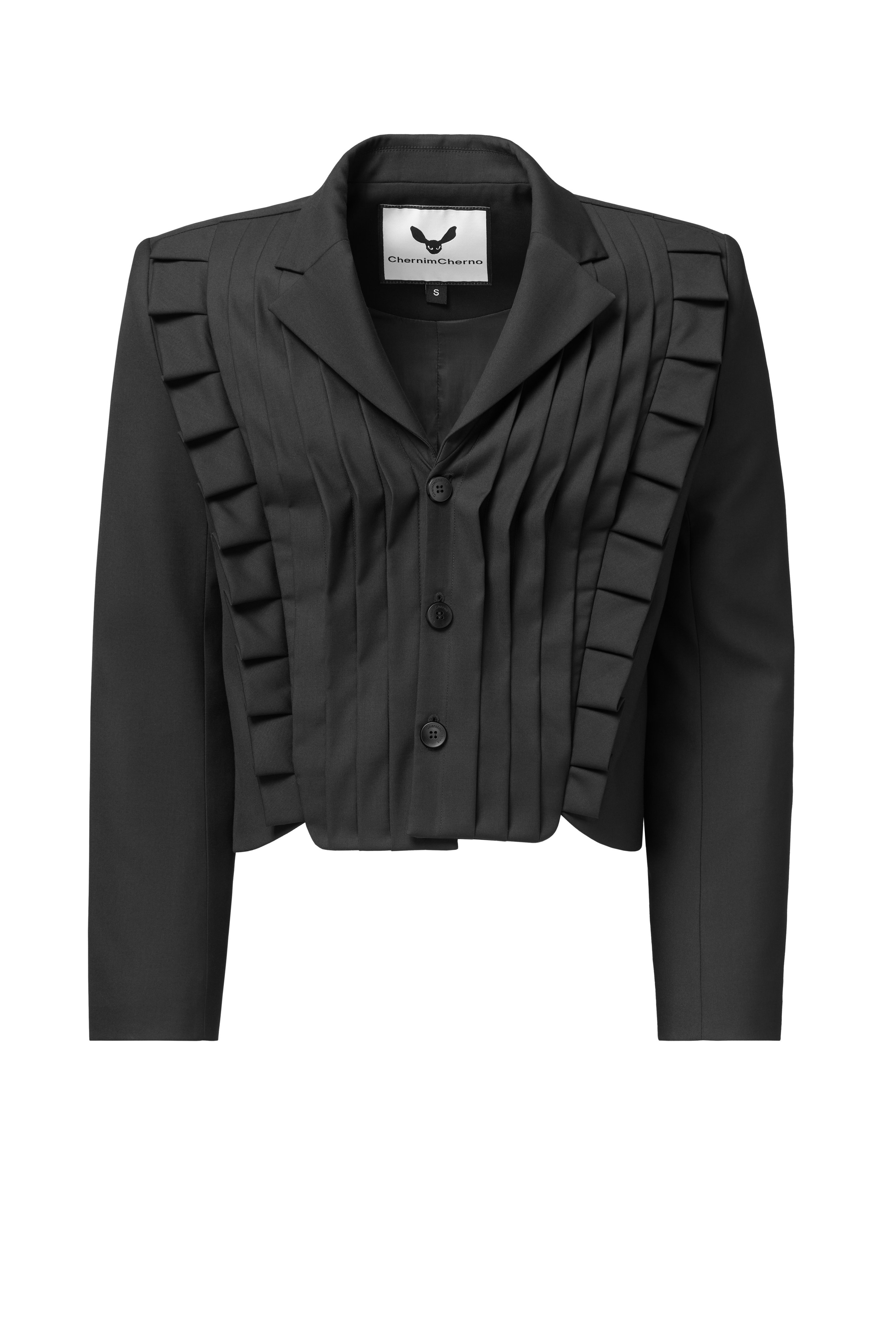 Одежда Chernim Cherno на прозрачном манекене и в раскладку. Олег Дмитриев