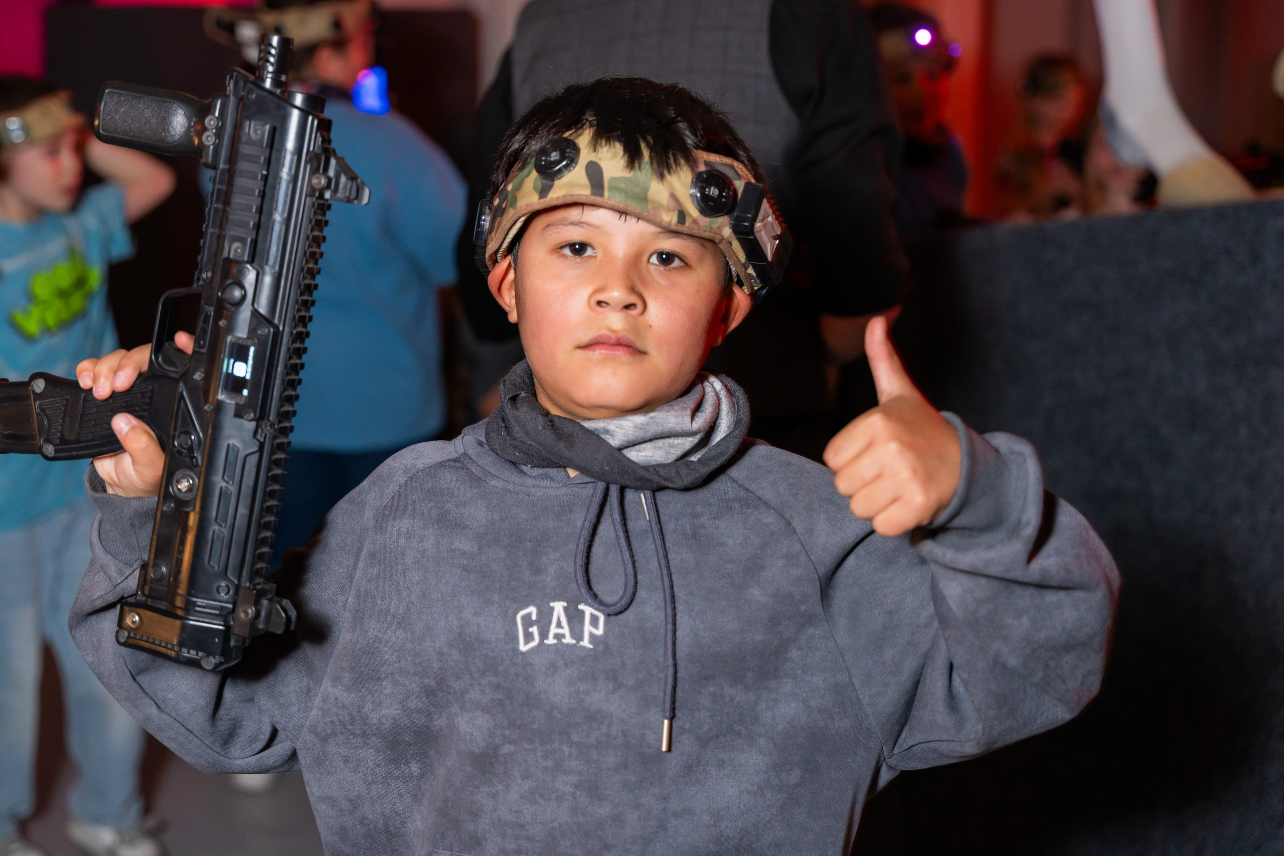 Лазертаг. Фотограф Юлия Попова