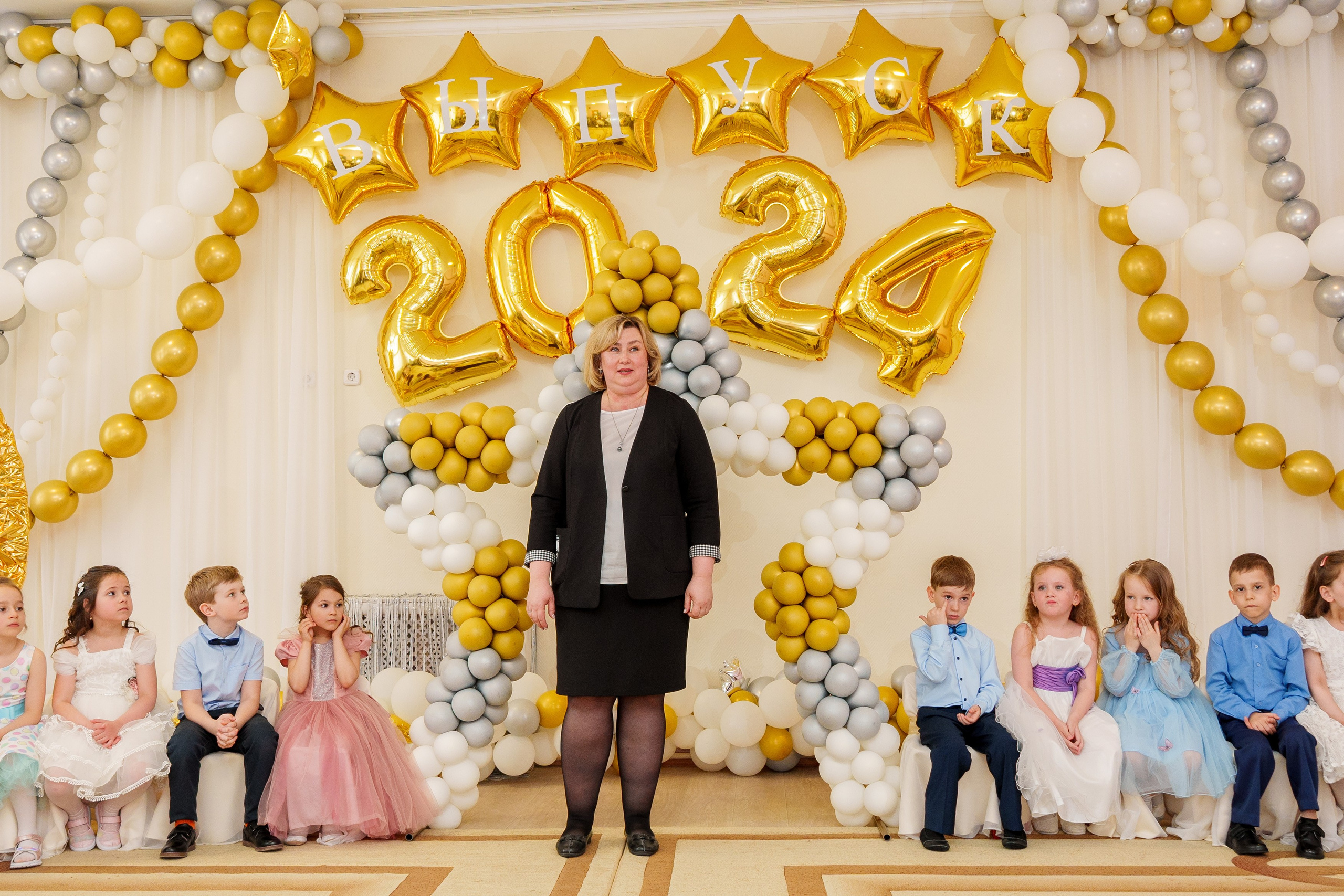 Выпускные в саду. Фотограф Юлия Попова