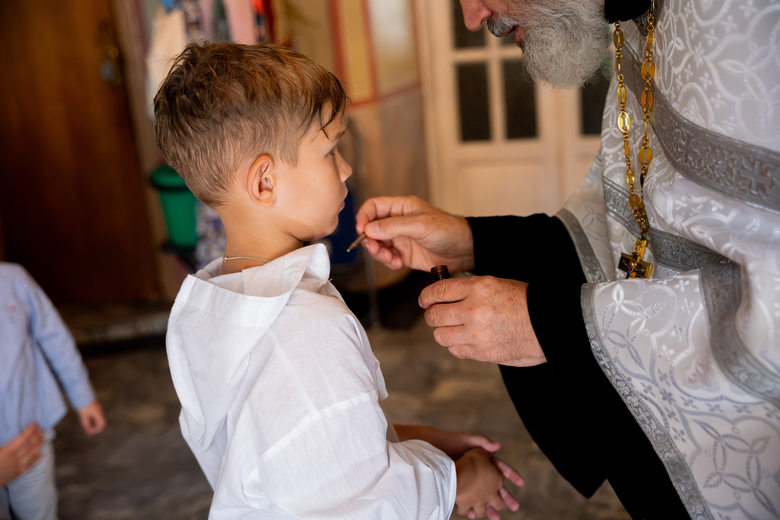 Крещение Даниила. Фотограф Юлия Попова